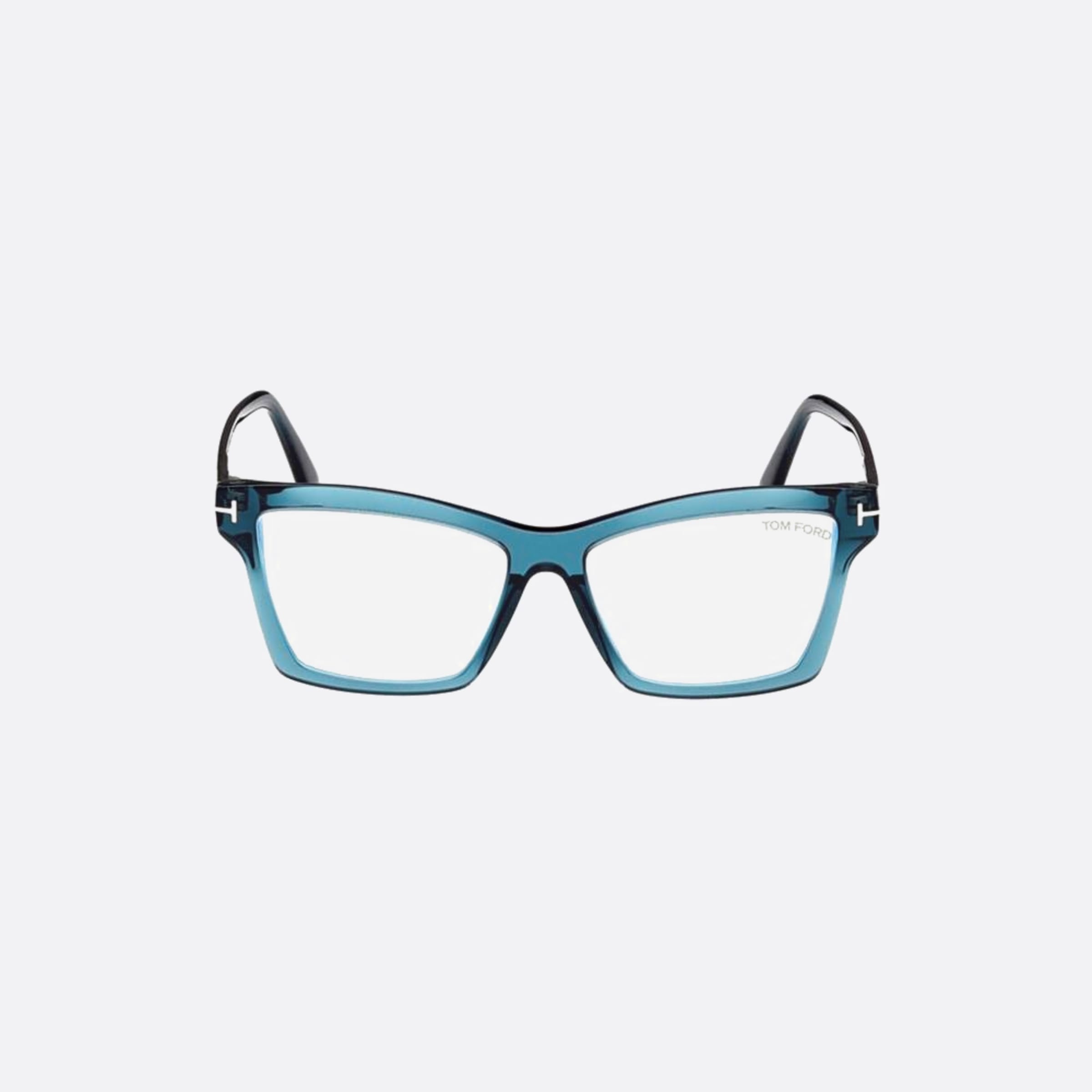 Tom 54mm Ford Ft5964 Blue Squared Women Eyeglasses - Main View