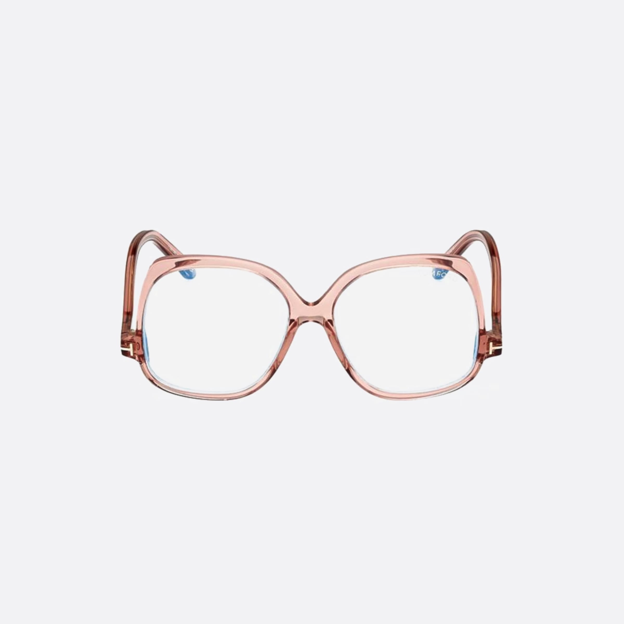Tom 54mm Ford Ft5968 Pink Oversize Women Eyeglasses - Main View