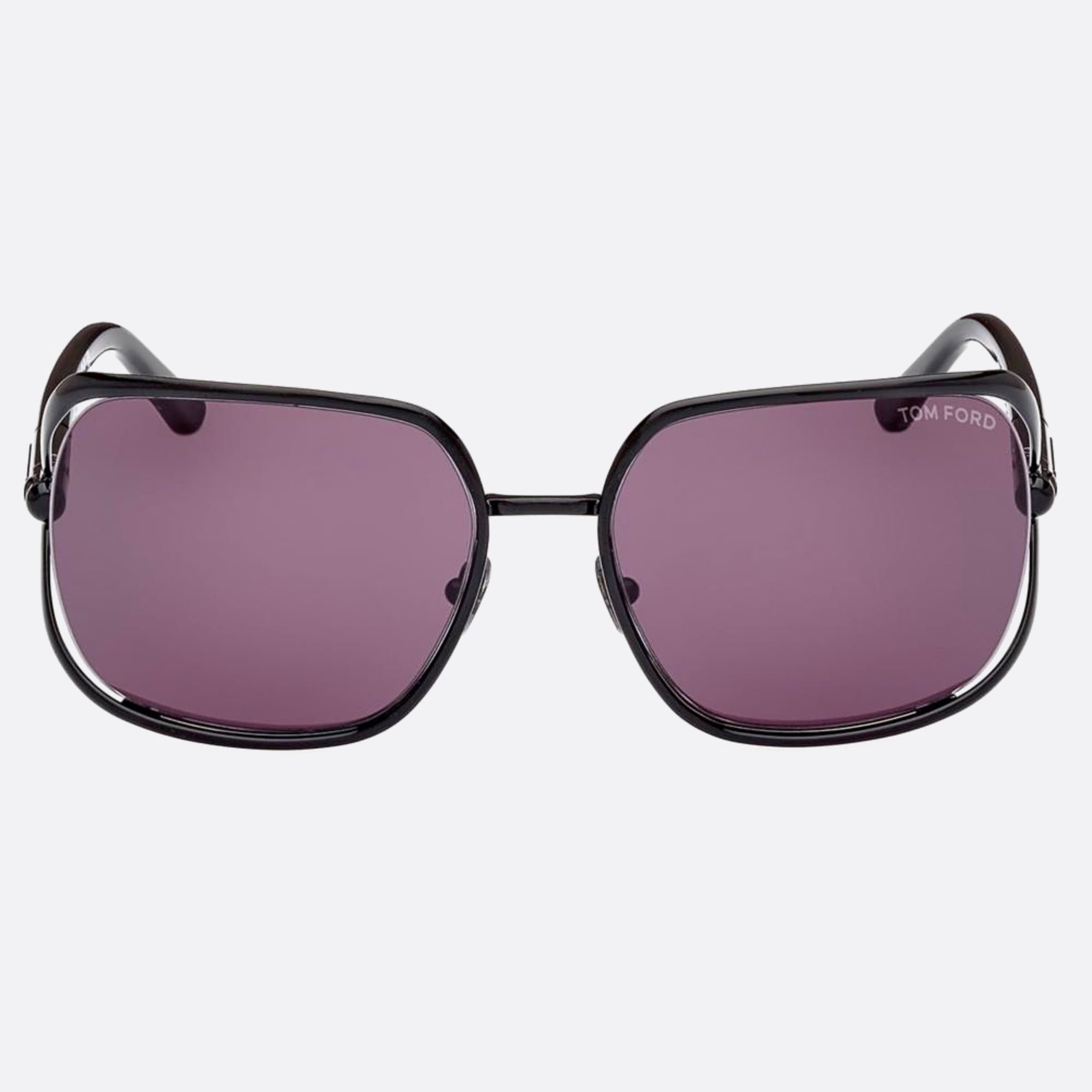 Tom 60mm Ford Goldie 01a Black Butterfly Women Sunglasses - Main View