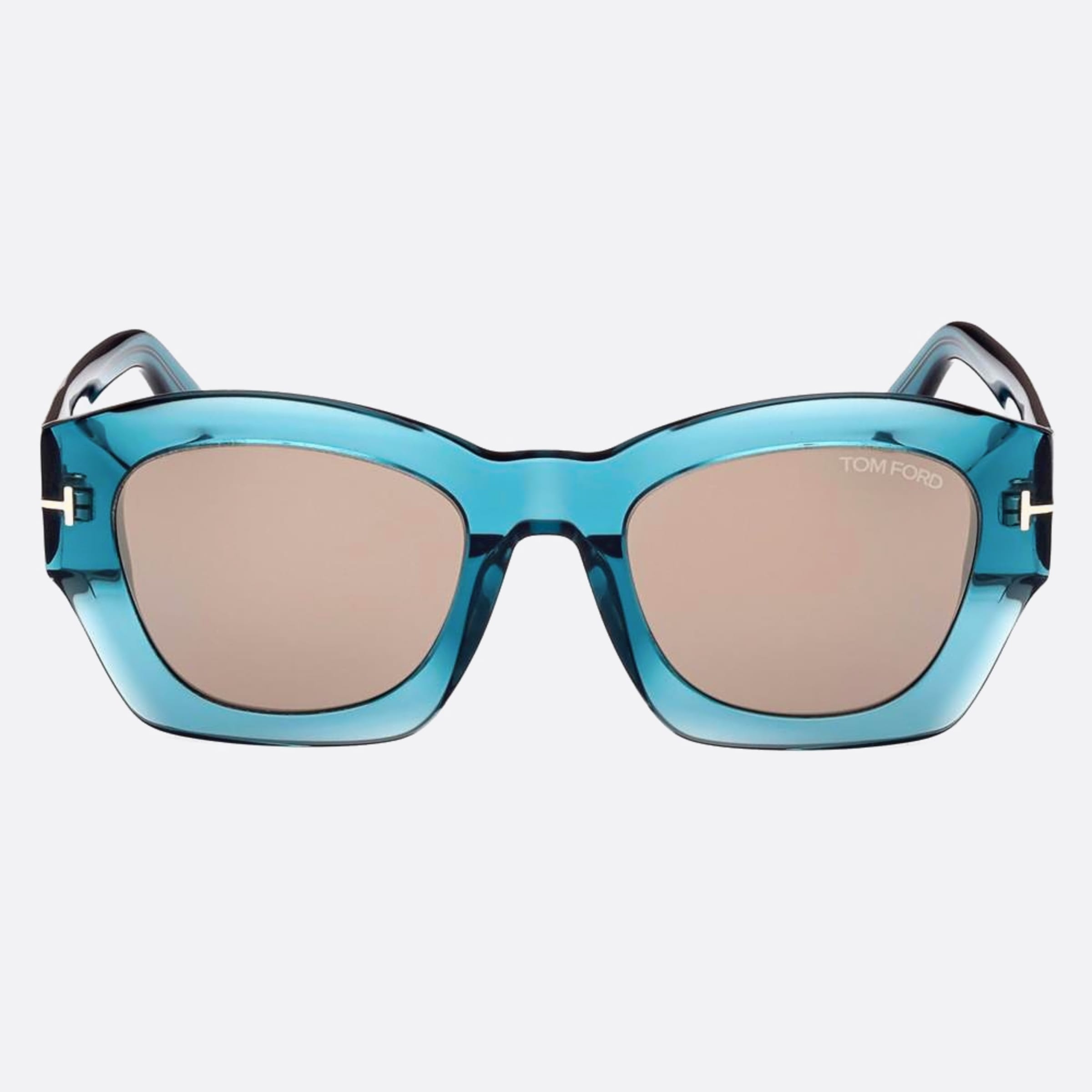 Tom 52mm Ford Guilliana 90l Blue Geometric Women Sunglasses - Main View