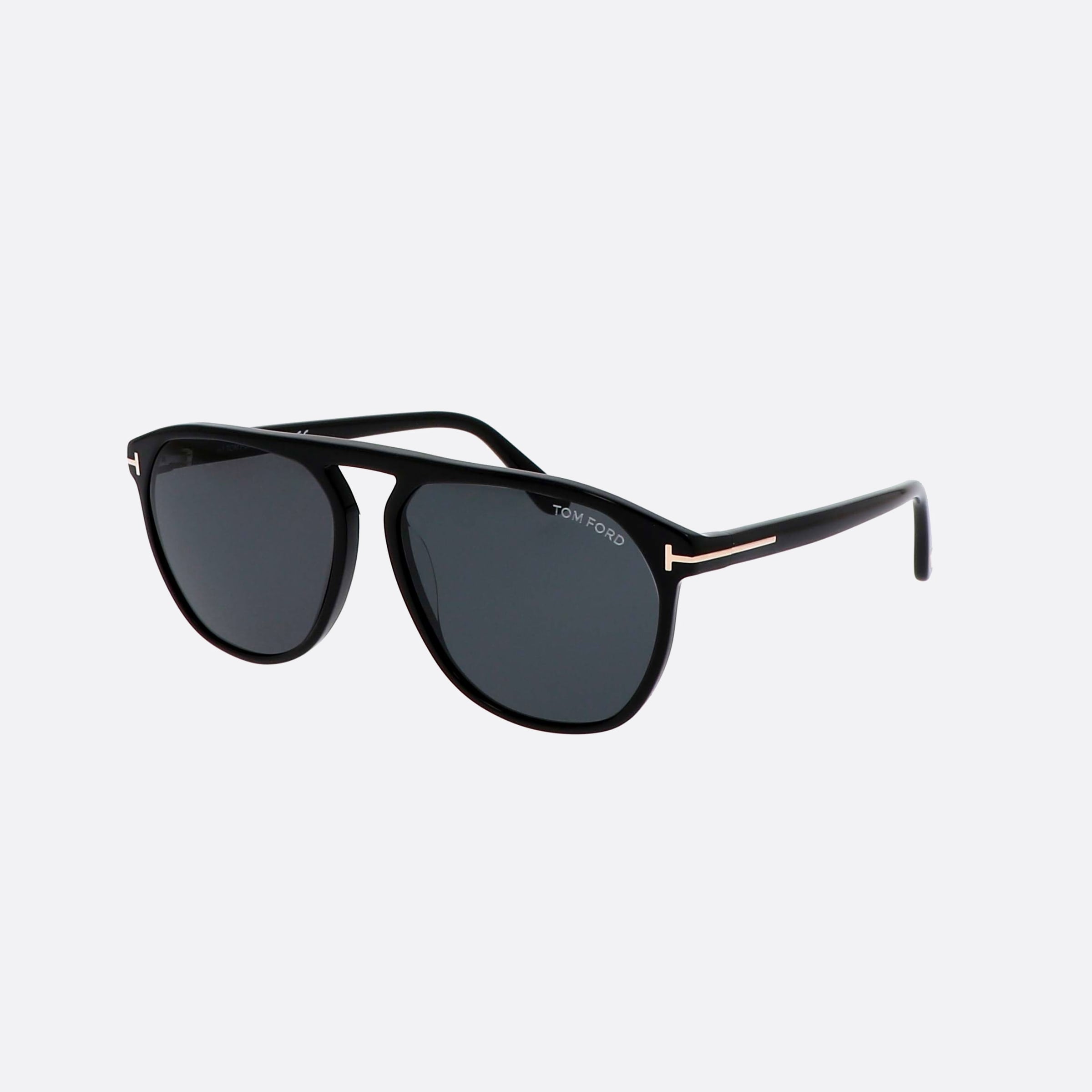 Tom 58mm Ford Jasper 01a Black Pilot Men Sunglasses - Main View