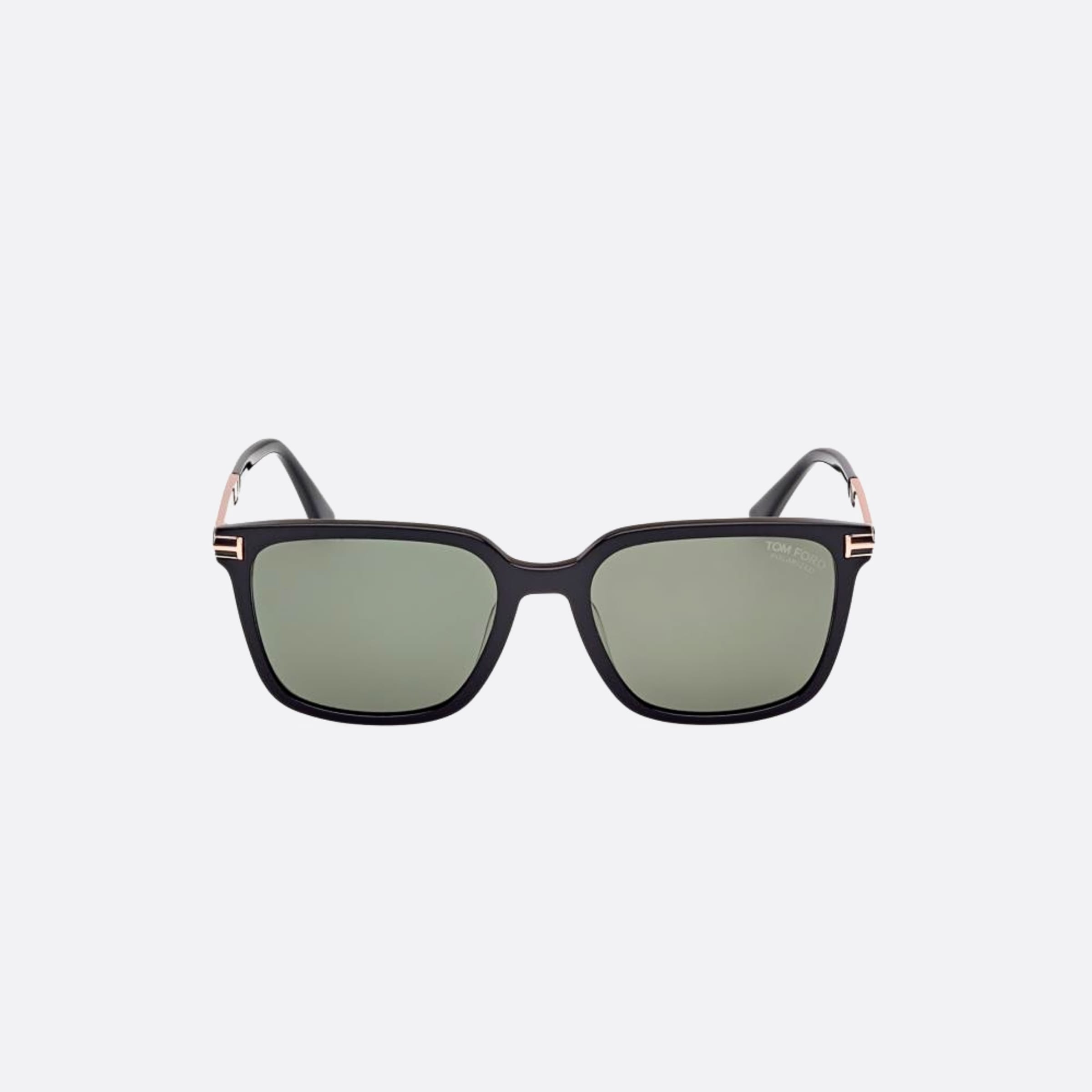 Tom 56mm Ford Jochem Ft1183 01r Black Squared Unisex Sunglasses - Main View