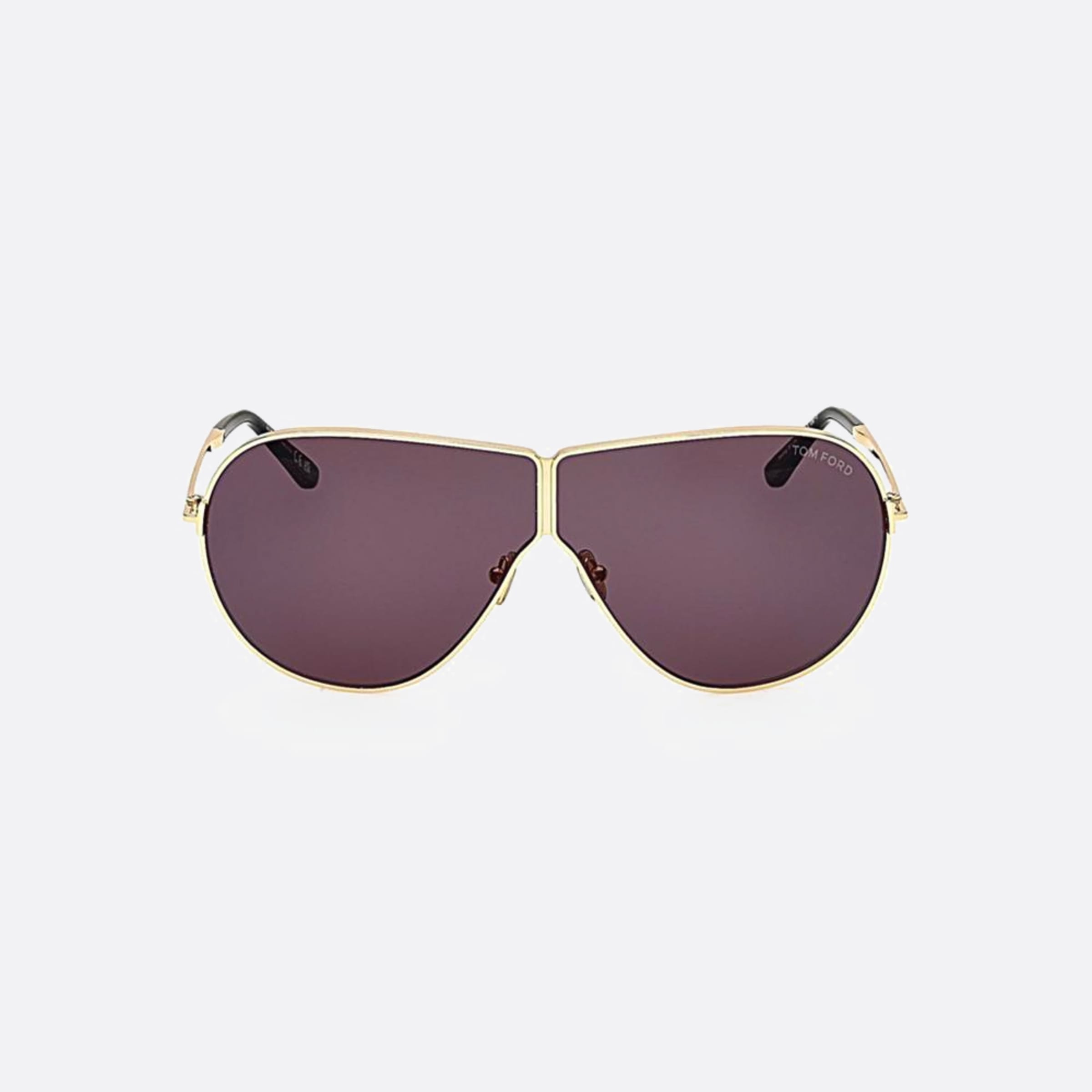 Tom 71mm Ford Keating Ft1158 30ab Gold Pilot Unisex Sunglasses - Main View