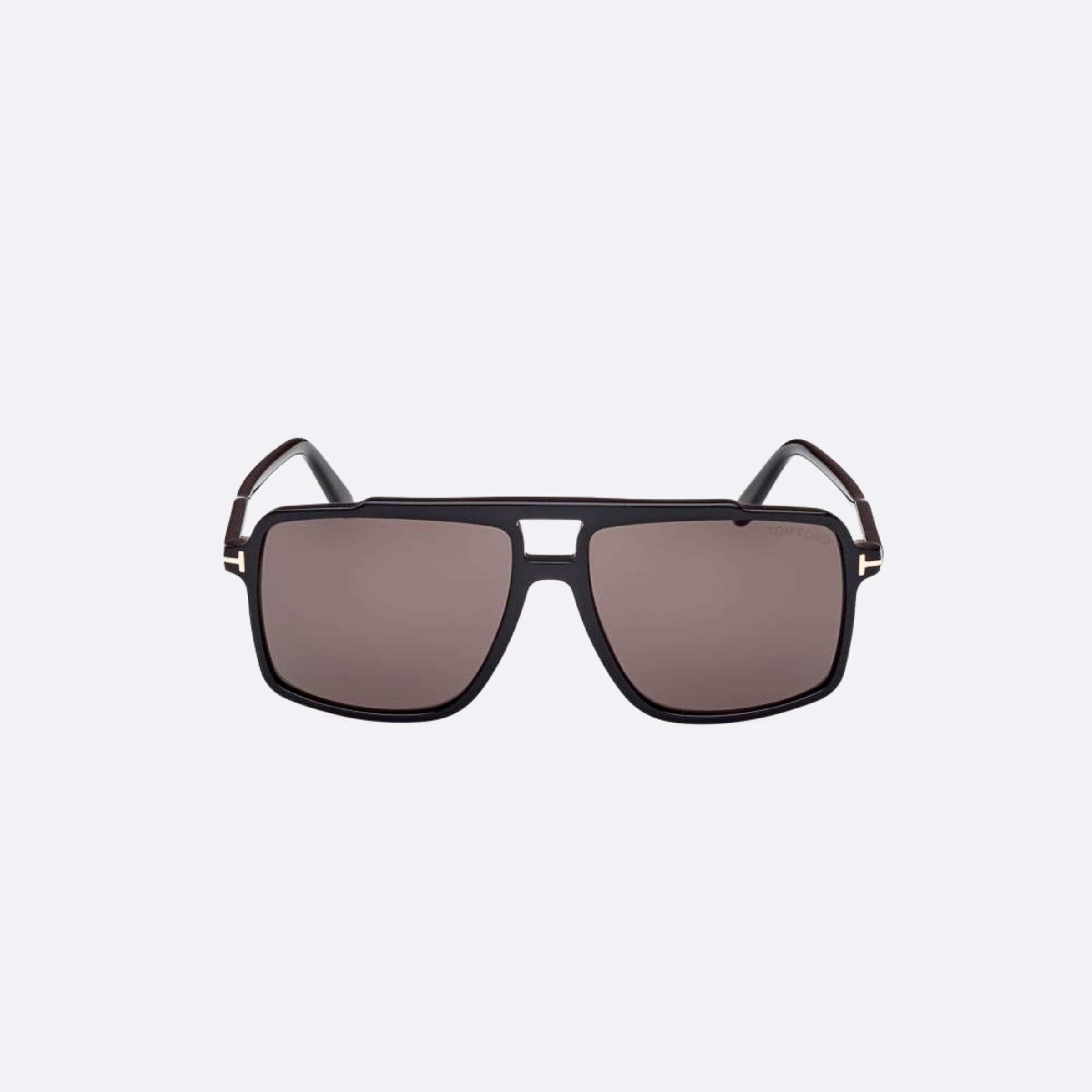 Tom 59mm Ford Kemp Ft1177 01a Black Pilot Unisex Sunglasses - Main View