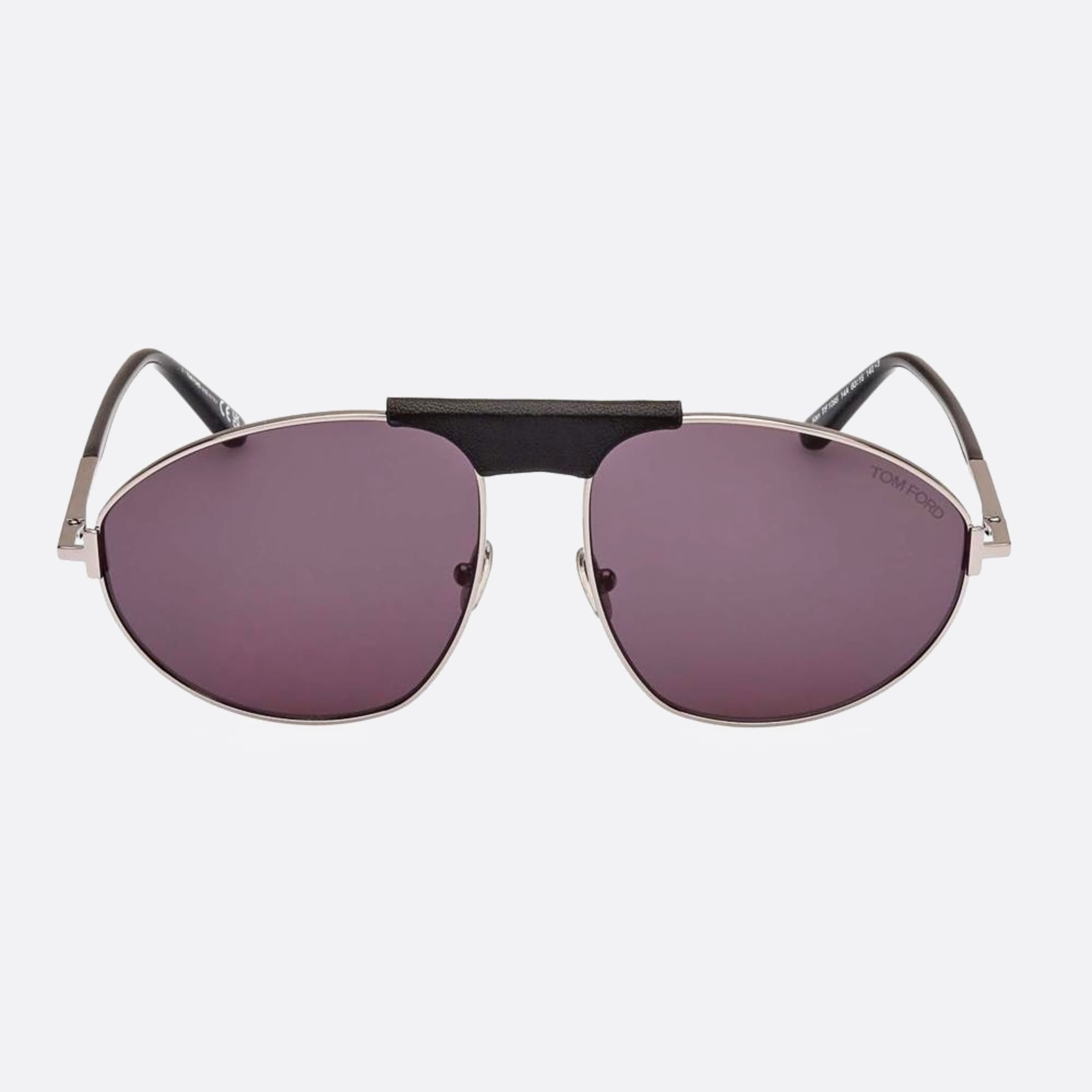 Tom 60mm Ford Ken 14a Silver Pilot Unisex Sunglasses - Main View