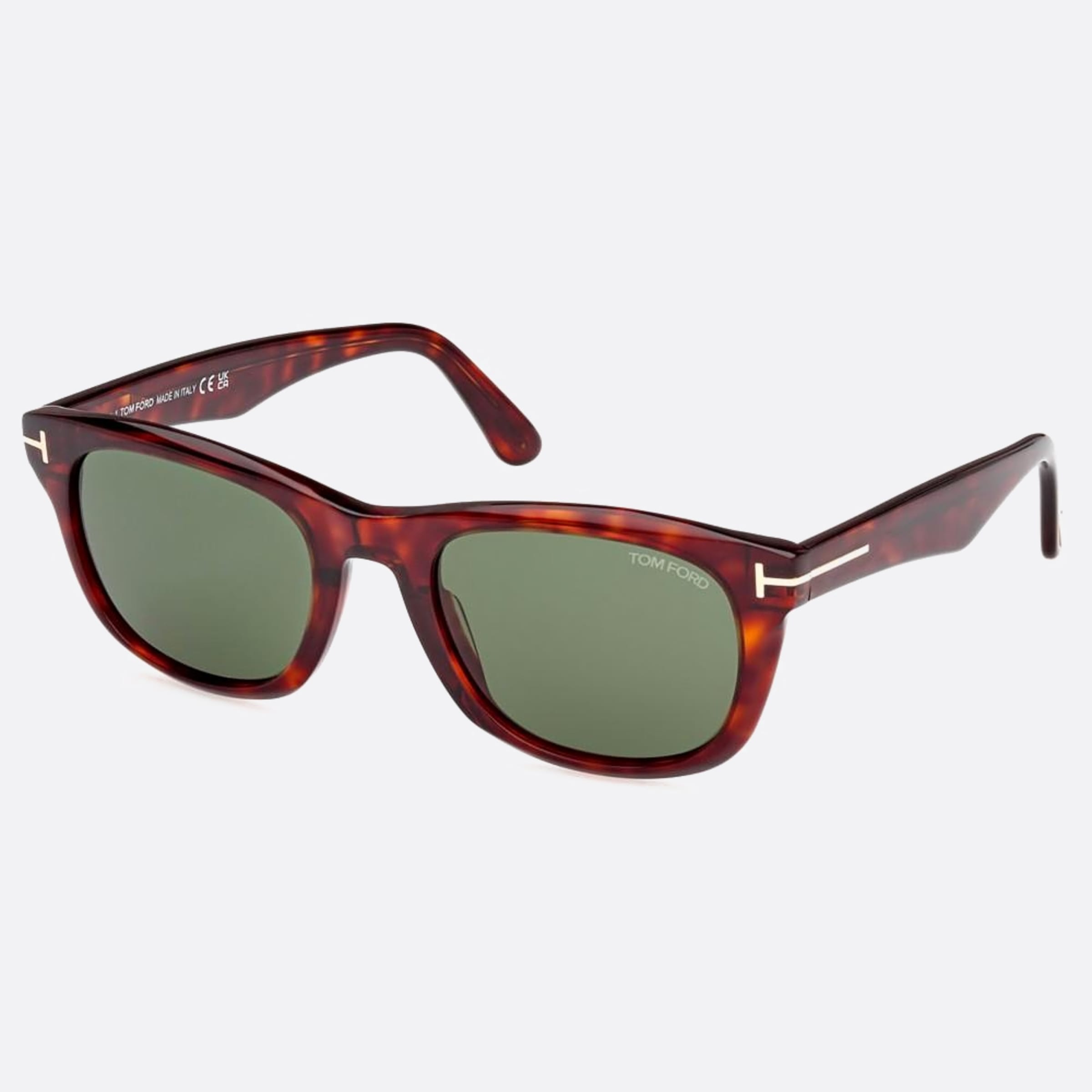 Tom 54mm Ford Kendel 54n Havana Squared Men Sunglasses - Side View