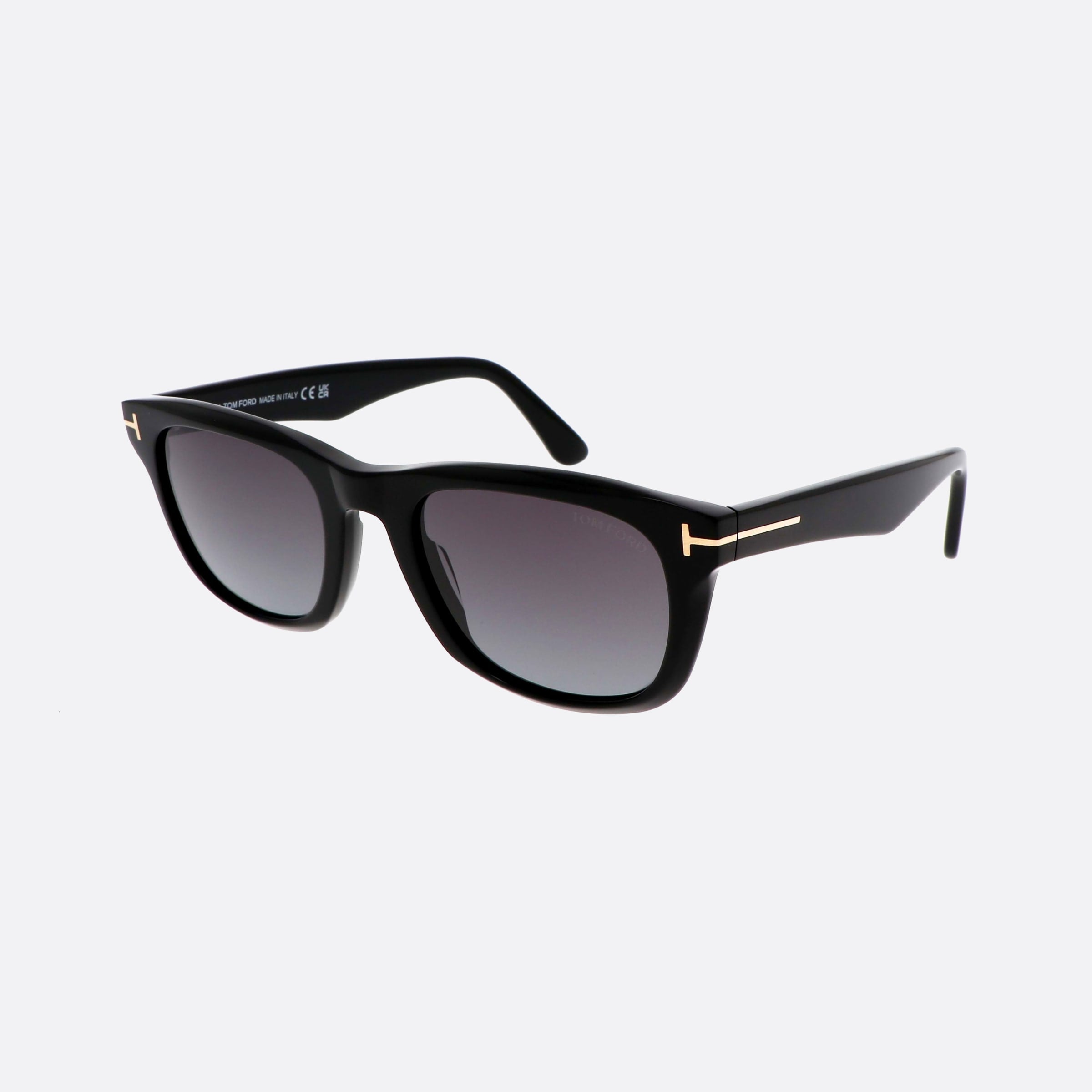 Tom 54mm Ford Kendel Ft1076 01b Black Squared Men Sunglasses - Main View