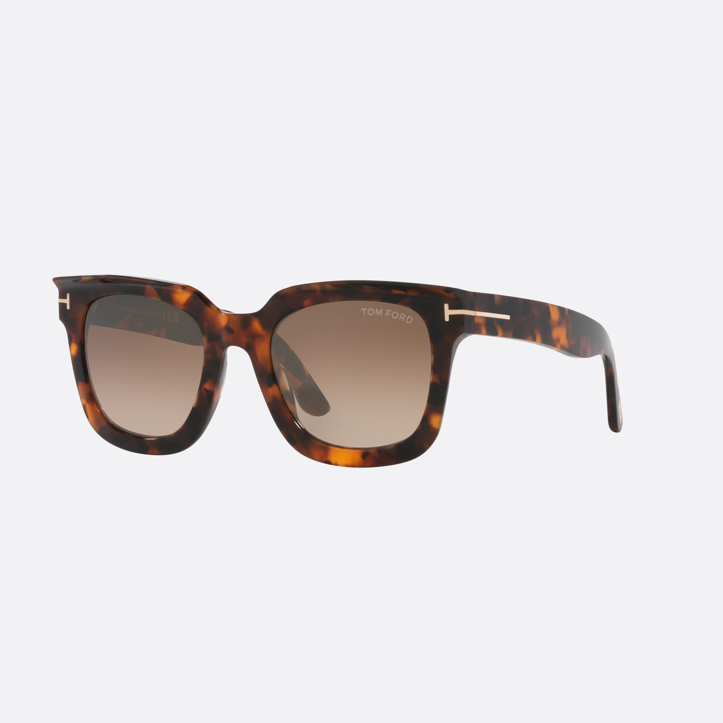 Tom 52mm Ford Leigh Tortoise Square Women Sunglasses - Main View