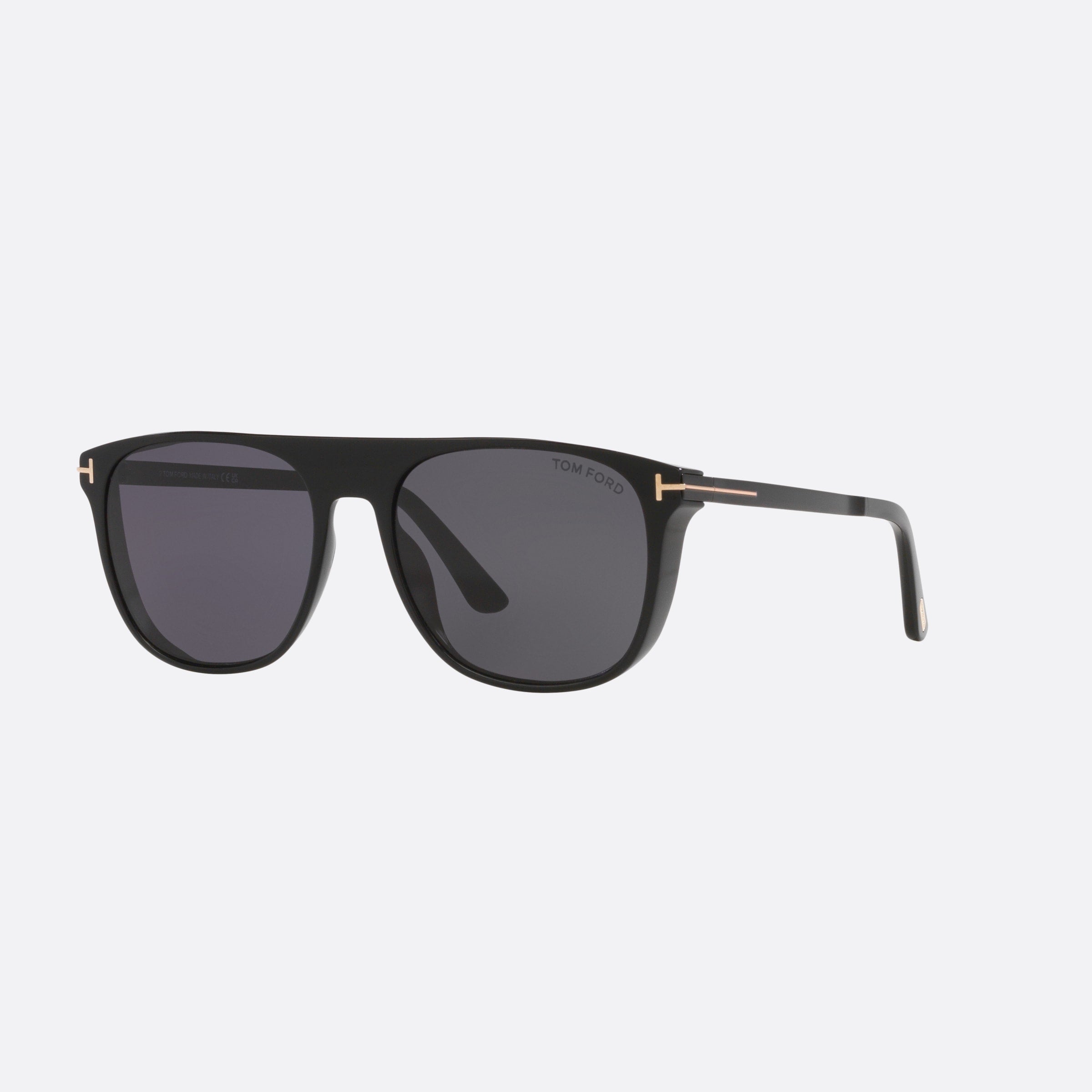 Tom 55mm Ford Lionel 01a Black Square Men Sunglasses - Main View