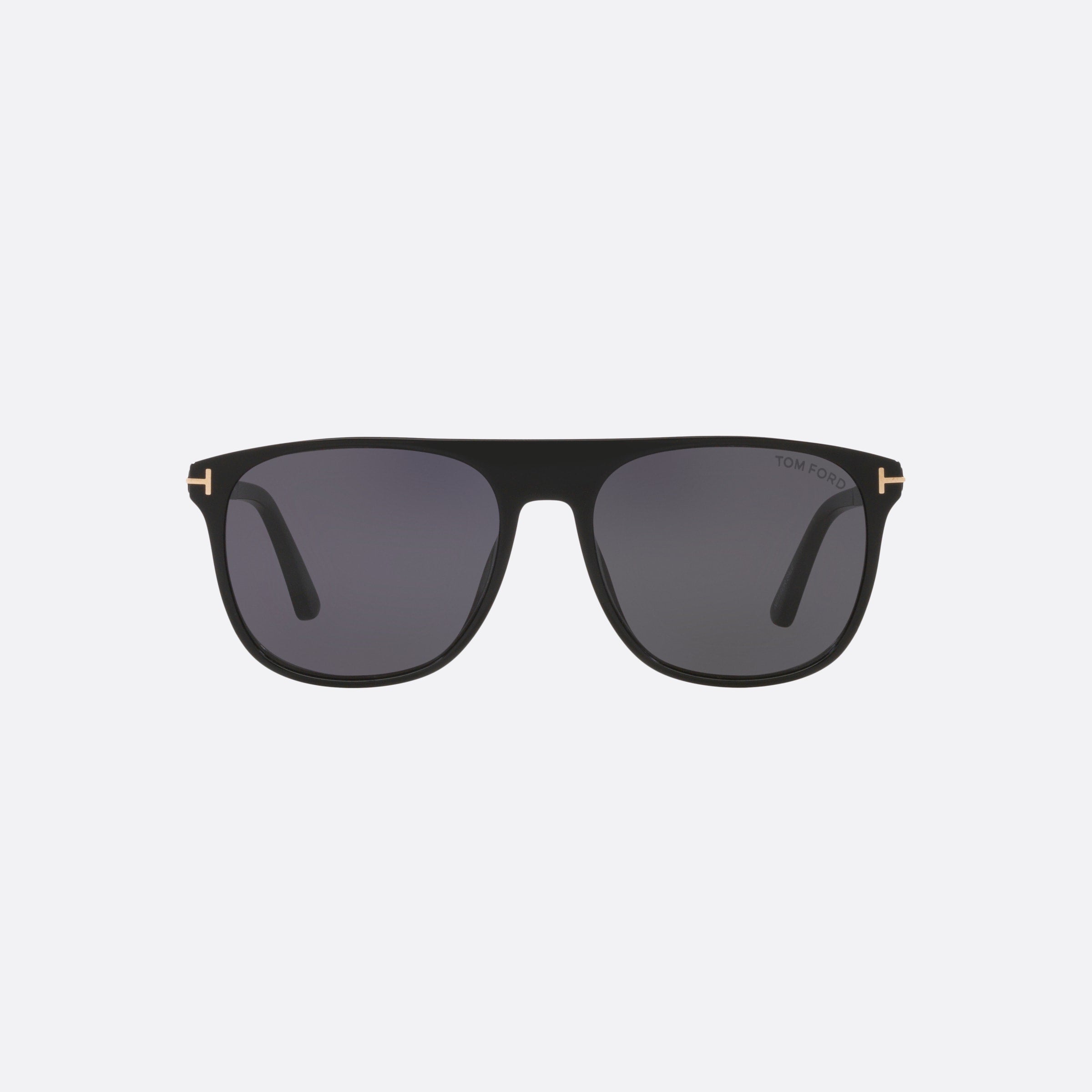Tom 55mm Ford Lionel 01a Black Square Men Sunglasses - Side View
