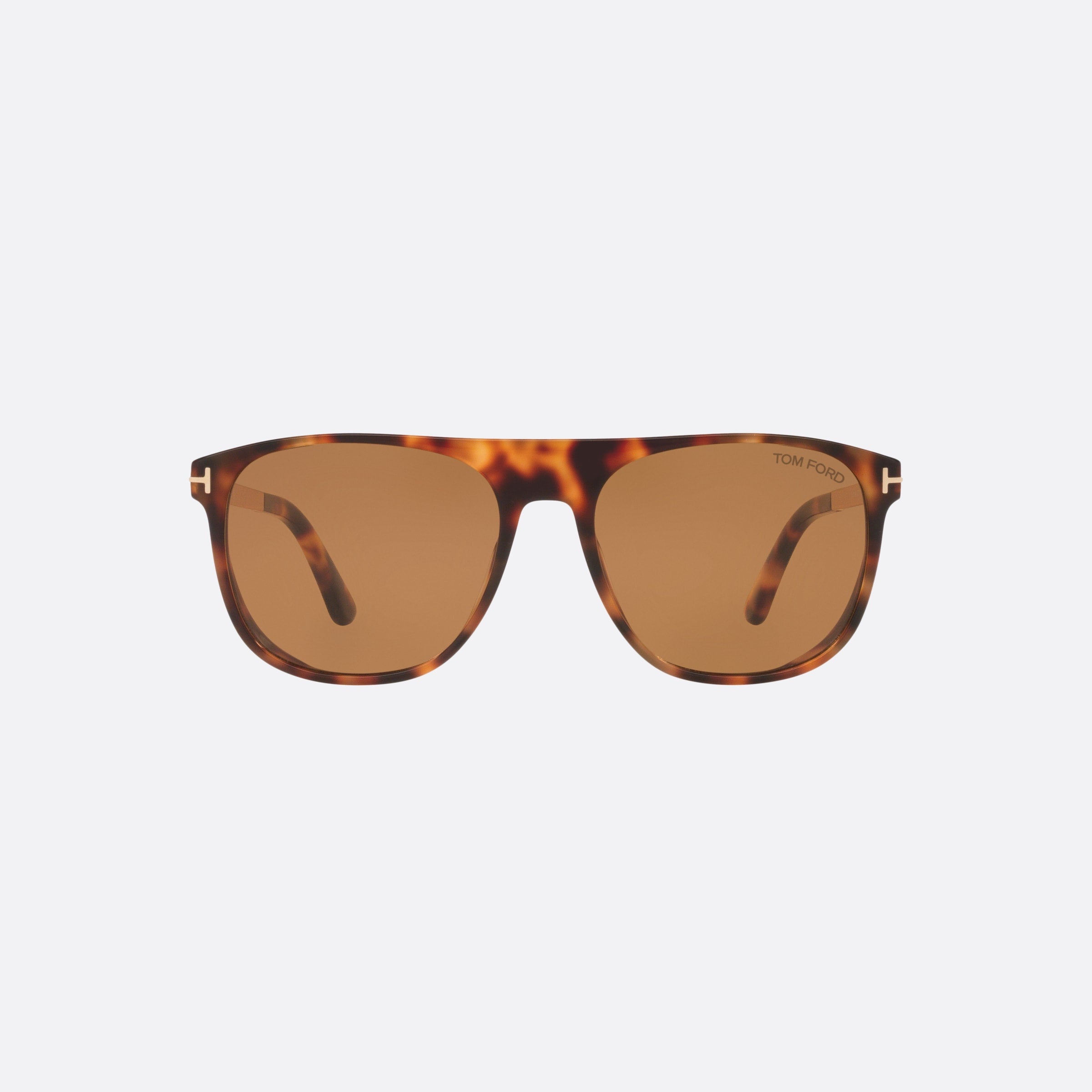 Tom 55mm Ford Lionel 55e Tortoise Square Men Sunglasses - Side View