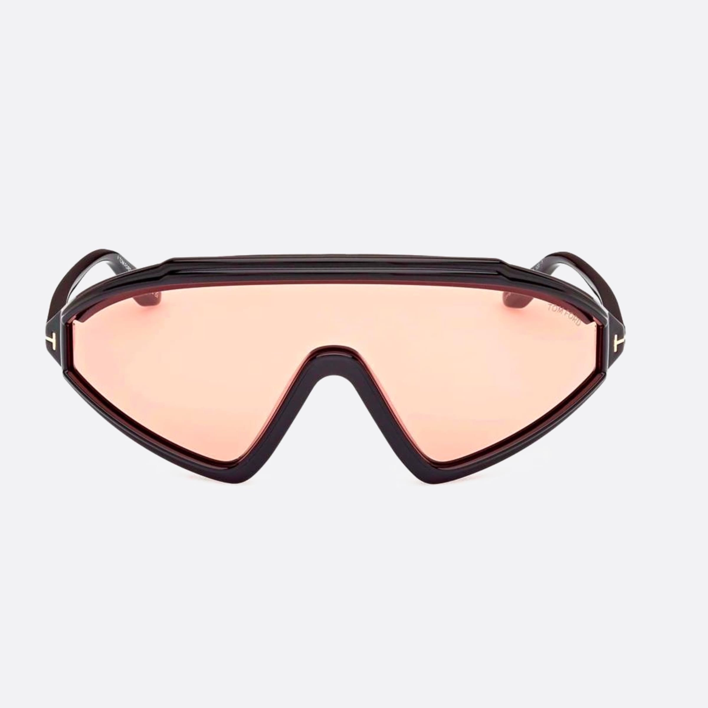 Tom Ford Lorna Ft1121 01e Black Shield Men Sunglasses - Main View
