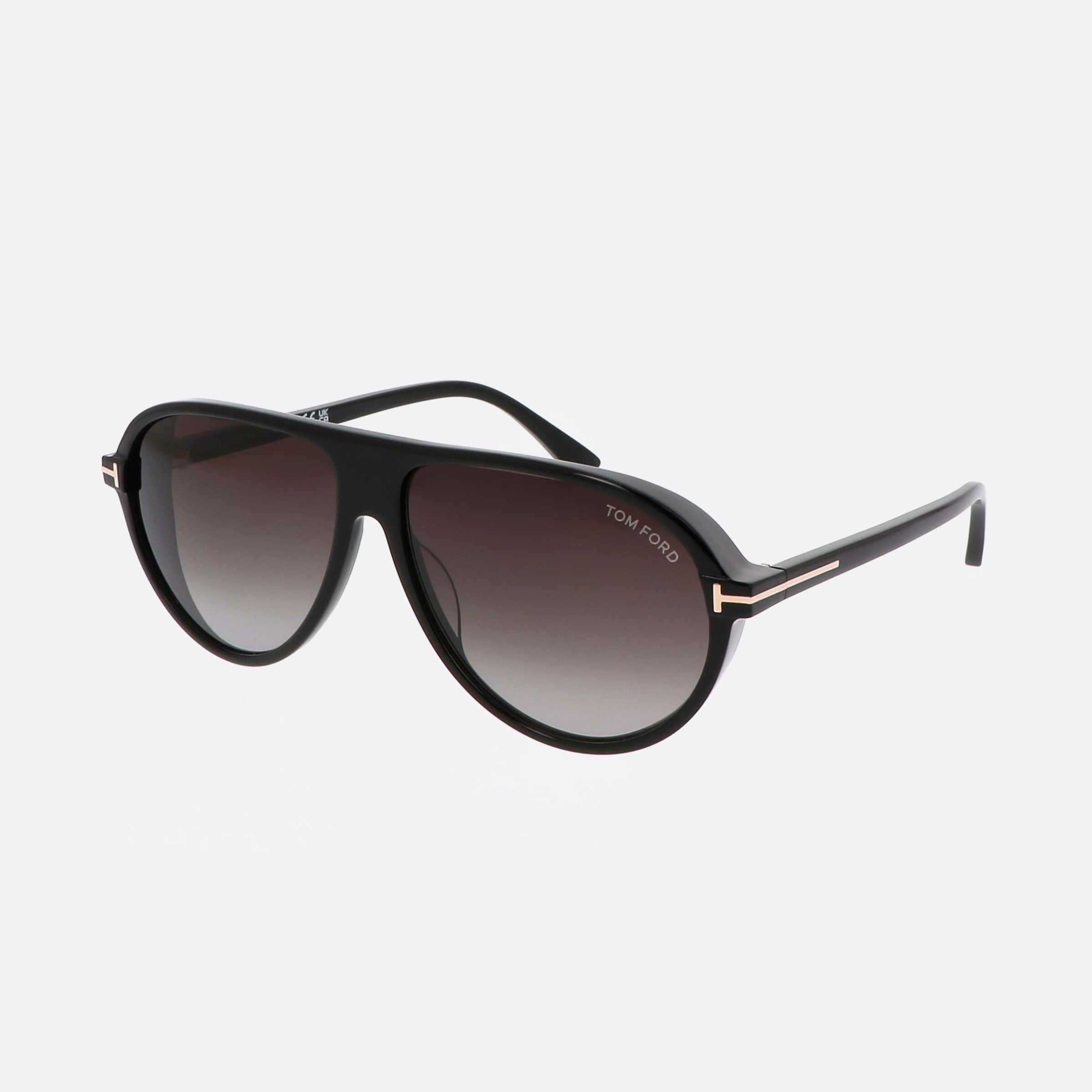 Tom 60mm Ford Marcus Ft1023 01b Black Pilot Men Sunglasses - Main View