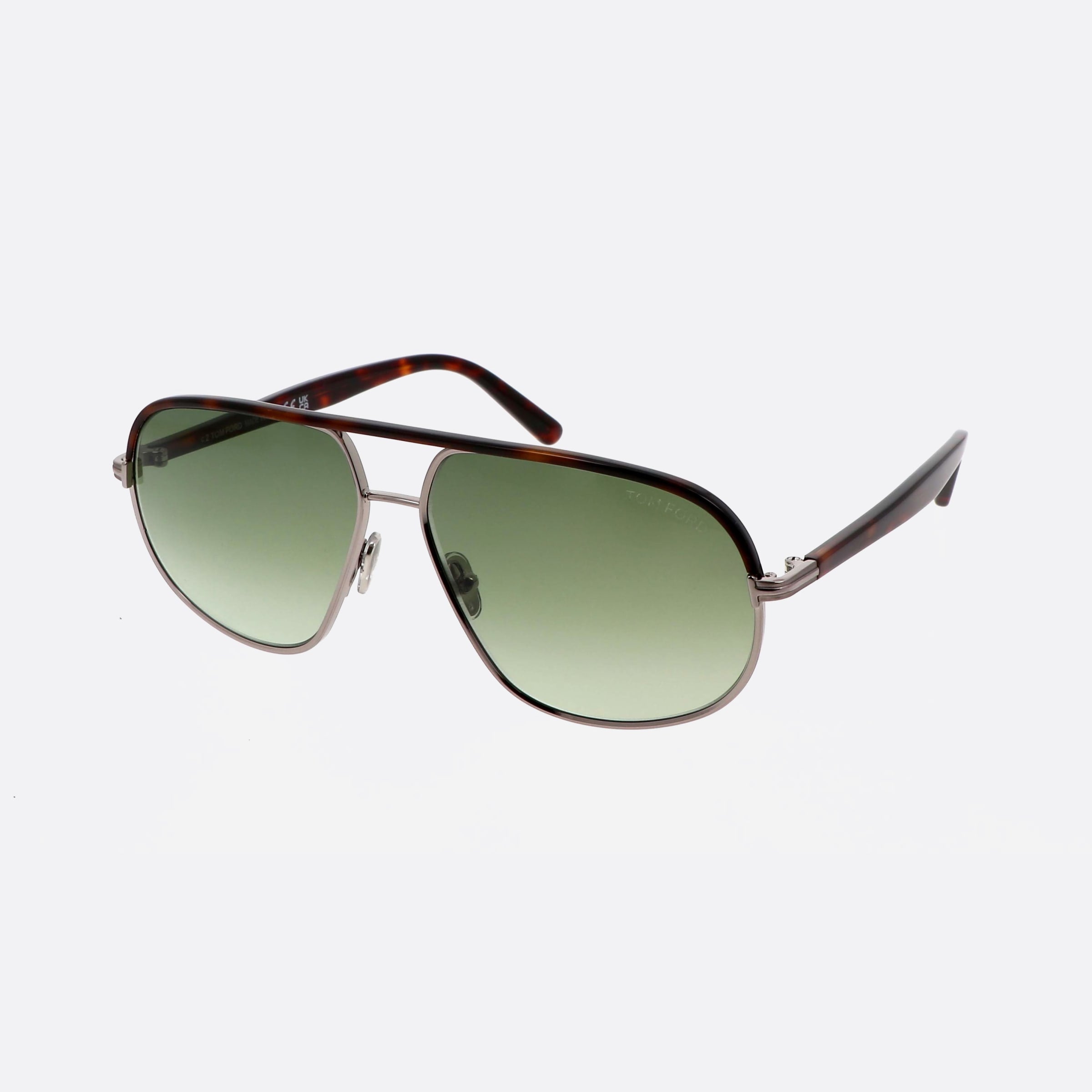 Tom 59mm Ford Maxwell Ft1019 14p Silver Pilot Men Sunglasses - Main View