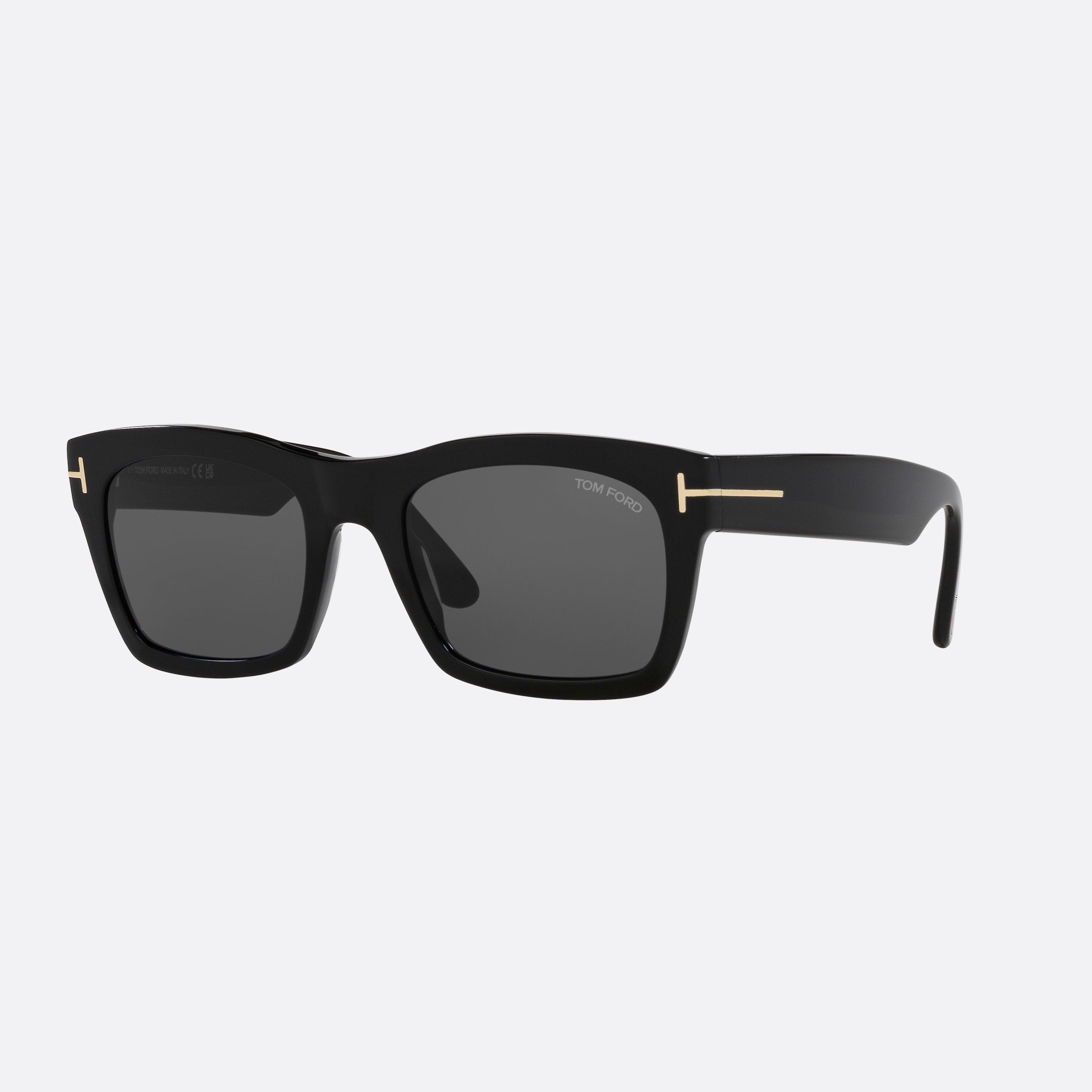 Tom 56mm Ford Nico 01a Black Square Men Sunglasses - Main View