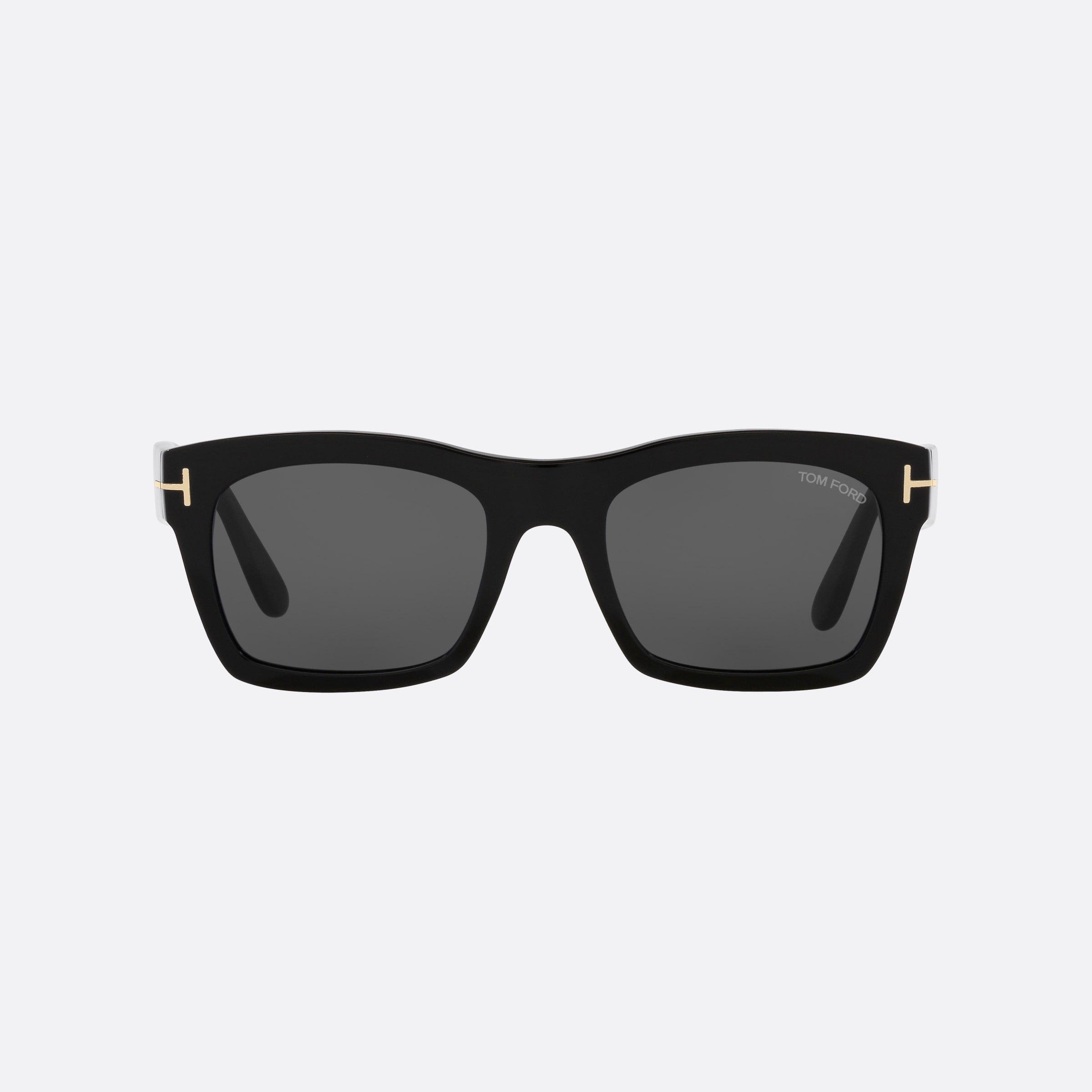 Tom 56mm Ford Nico 01a Black Square Men Sunglasses - Side View