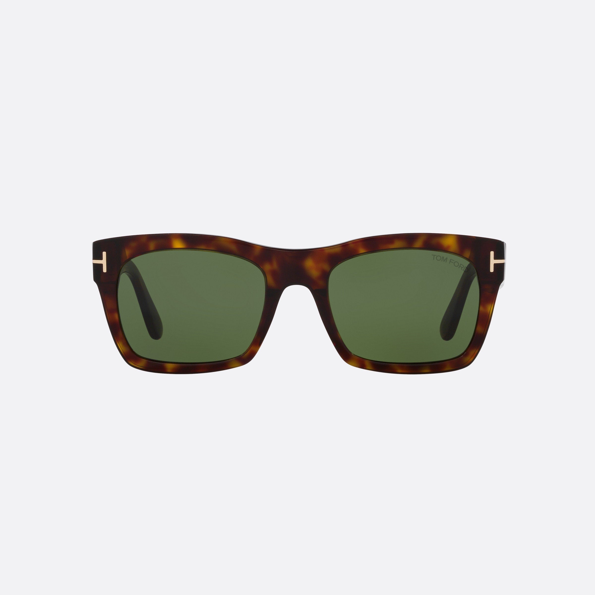 Tom 56mm Ford Nico Tortoise Square Men Sunglasses - Side View