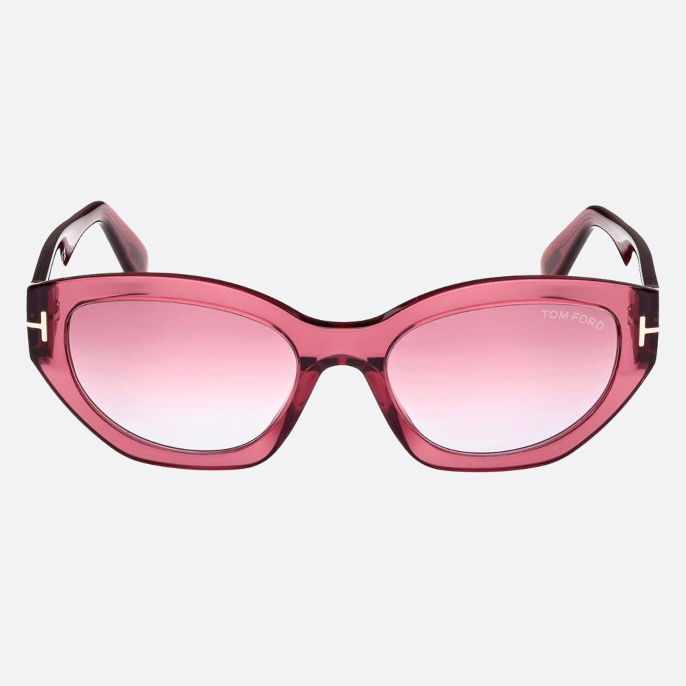 Tom 55mm Women's Ford Penny 66y Red Geometric Sunglasses - Main View