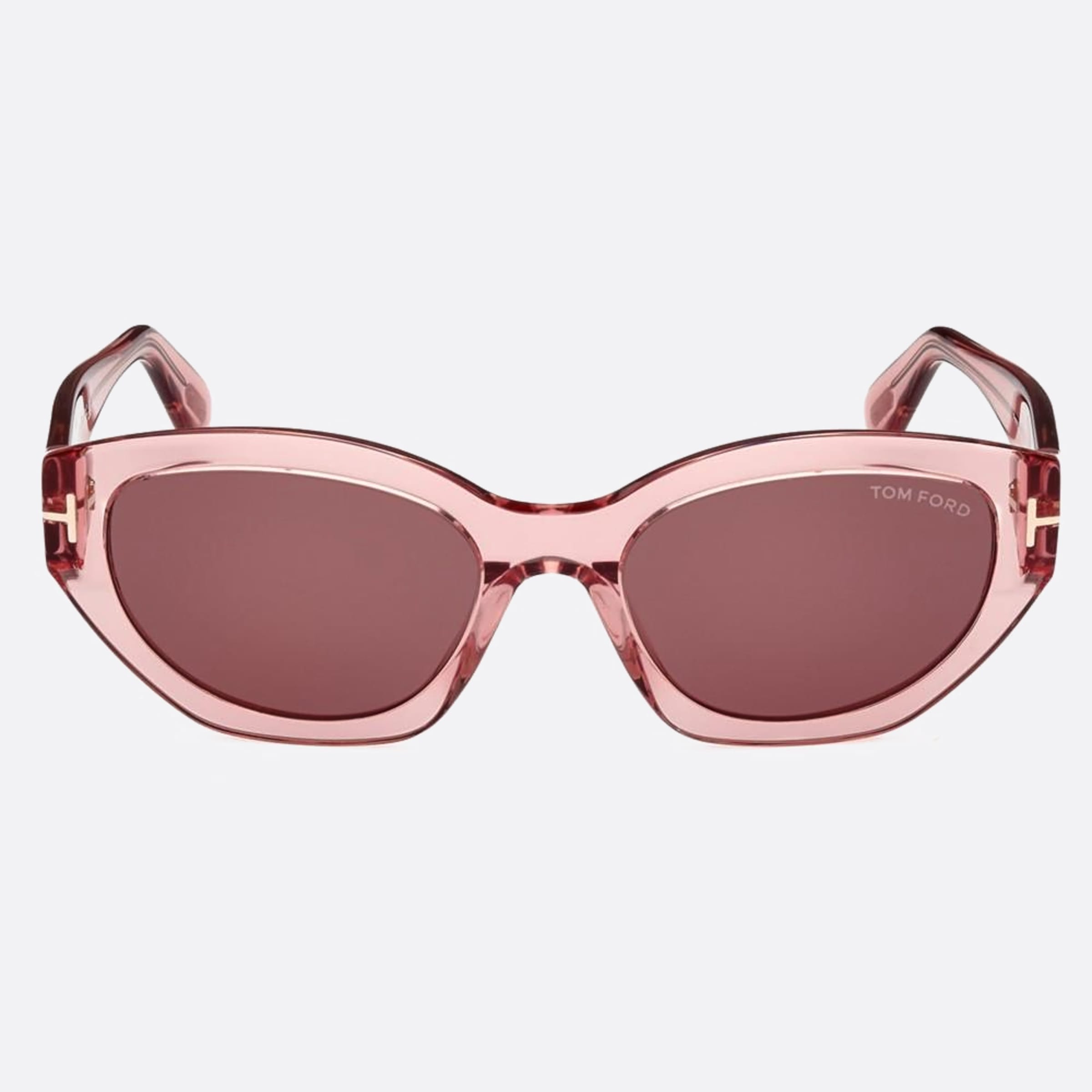 Tom 55mm Ford Penny 72e Pink Geometric Women Sunglasses - Main View