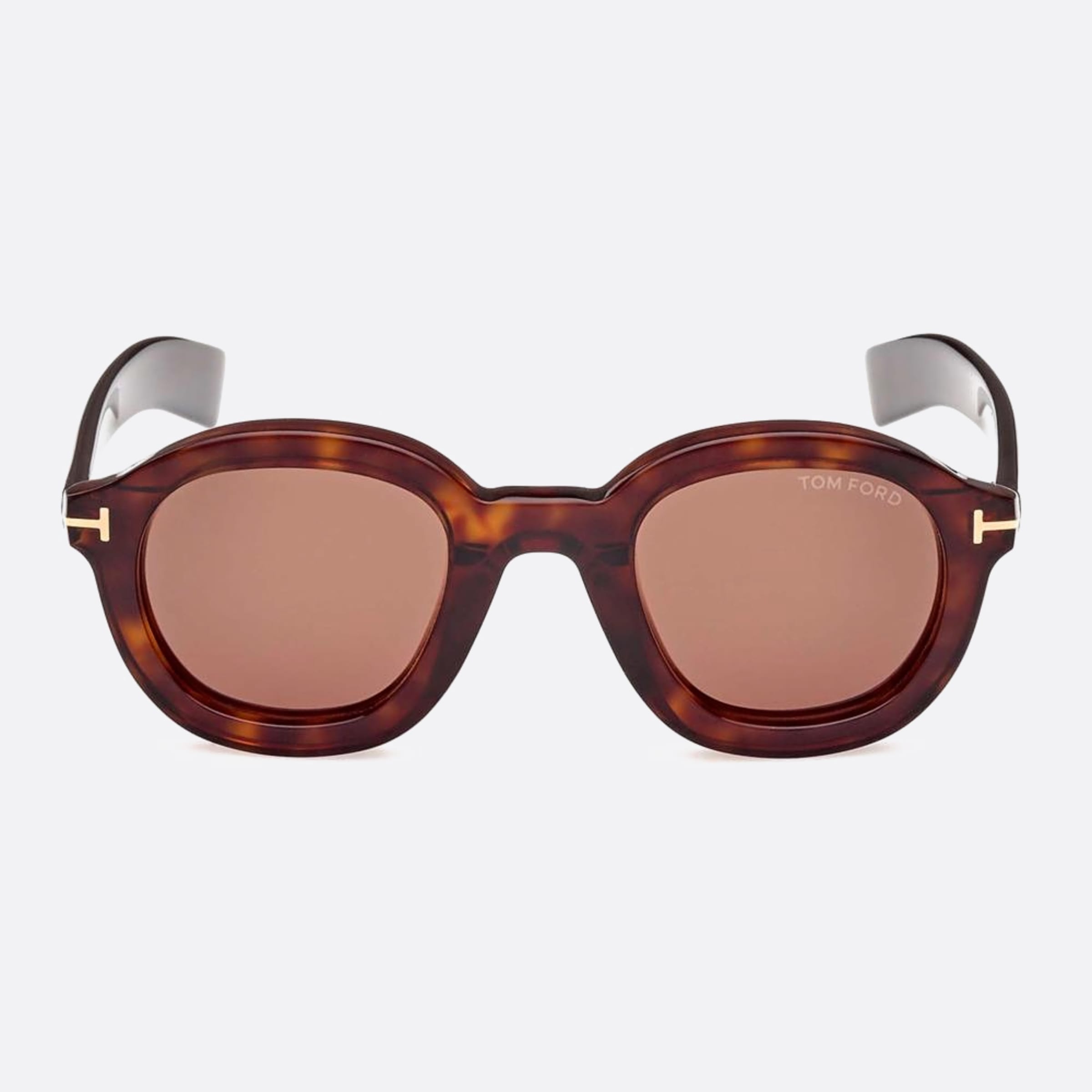 Tom 46mm Ford Raffa 52e Havana Geometric Men Sunglasses - Main View