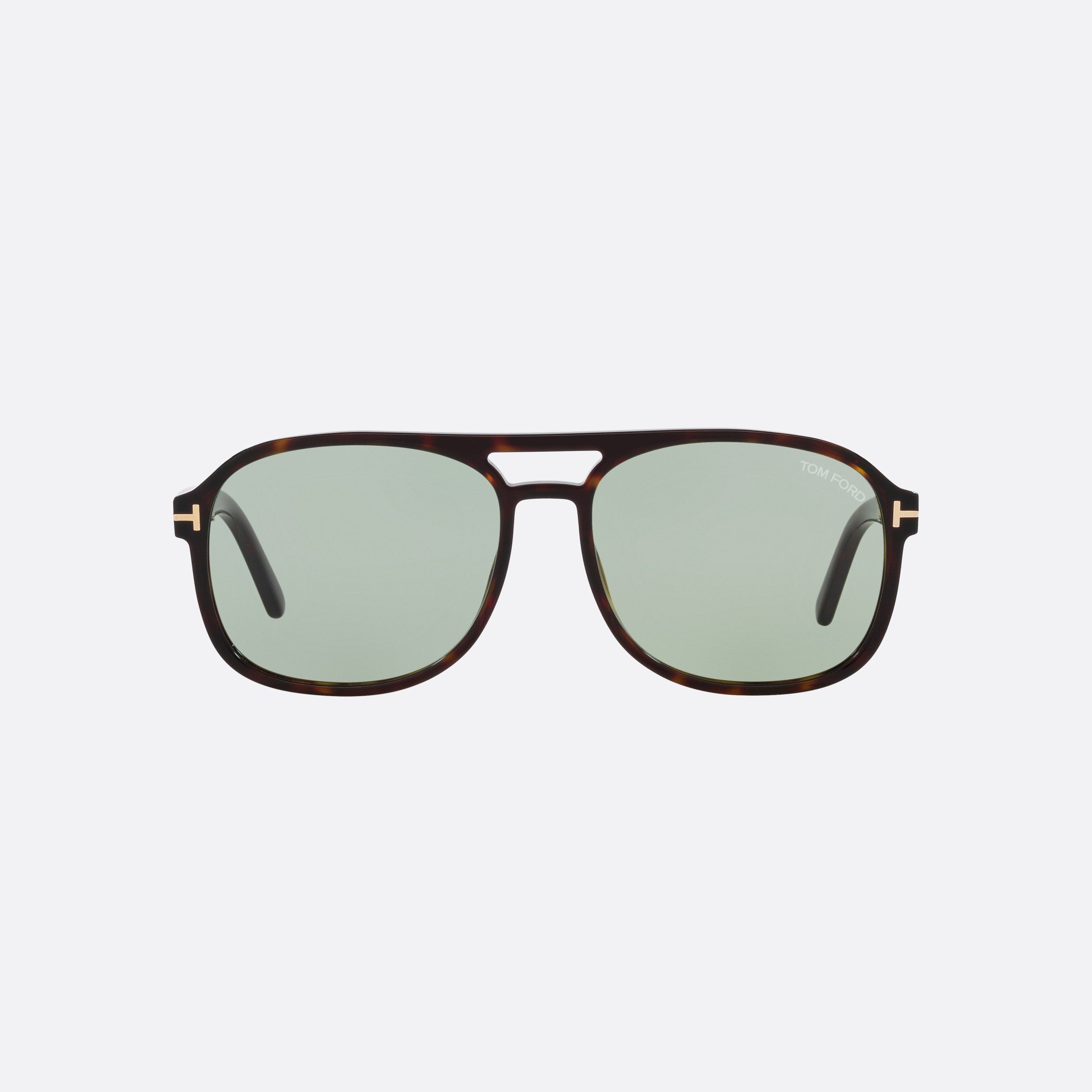 Tom 58mm Ford Rosco Tortoise Square Men Sunglasses - Side View