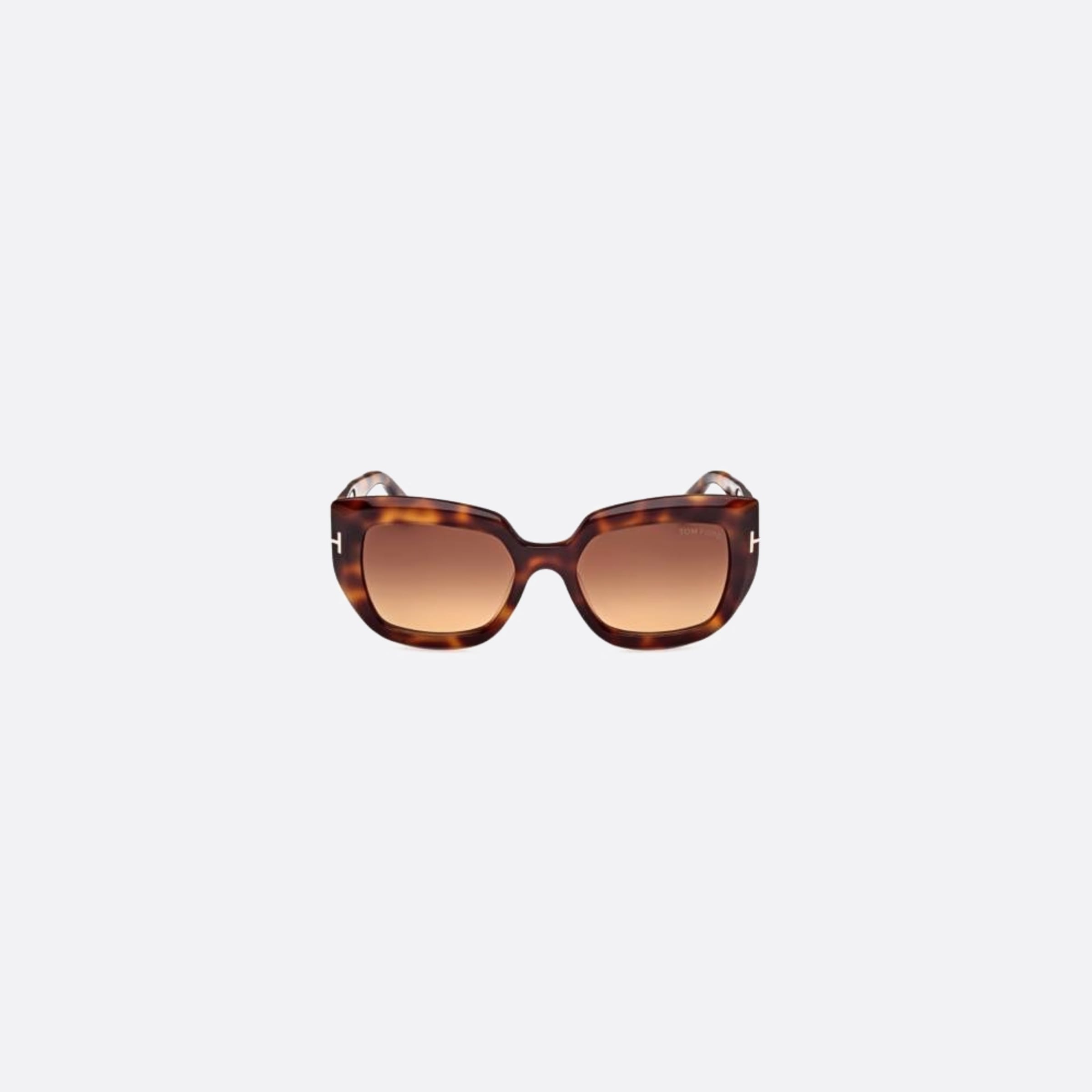 Tom 53mm Ford Saltzman Ft1192 53f Havana Butterfly Women Sunglasses - Main View
