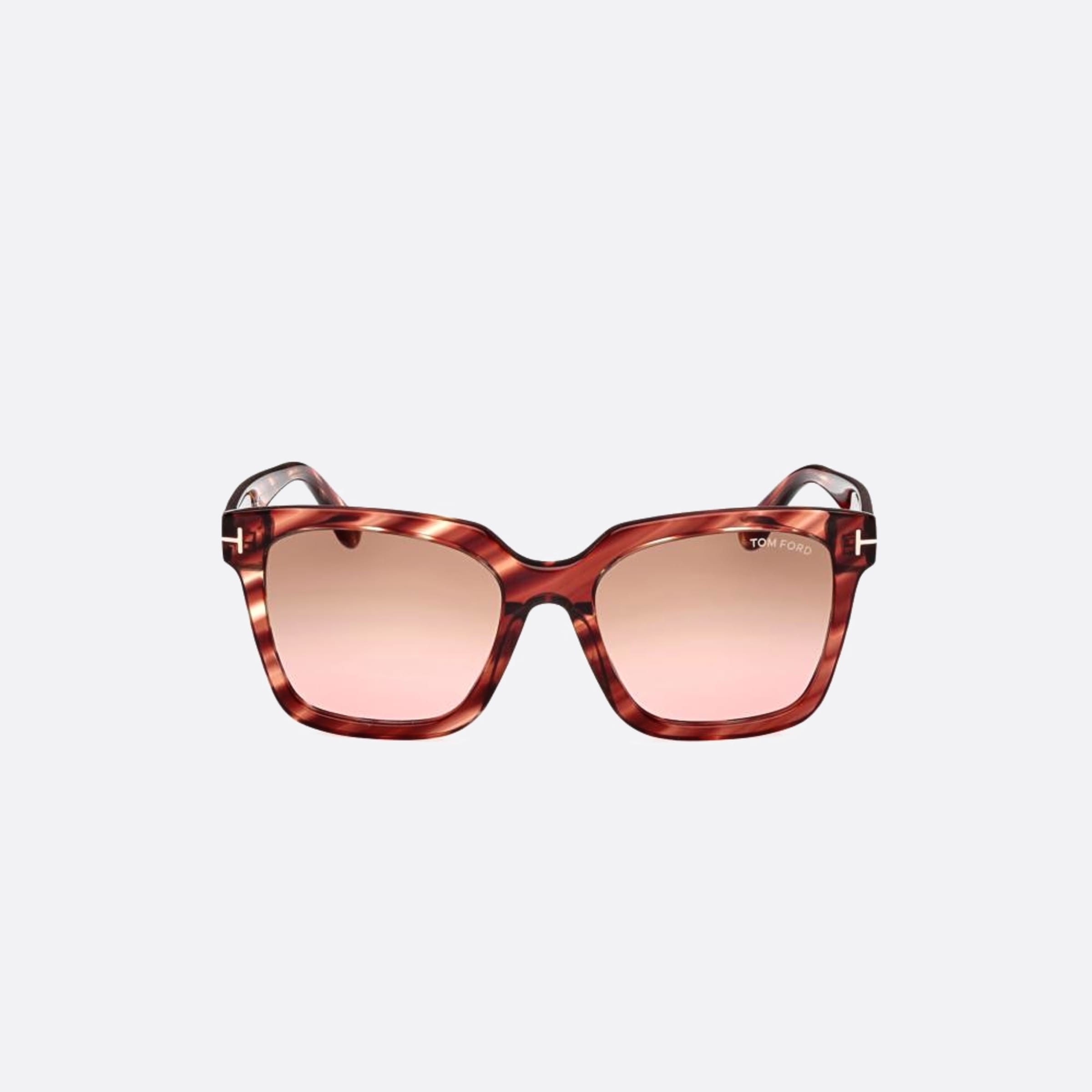 Tom 55mm Ford Selby 54f Havana Visor Unisex Sunglasses - Main View