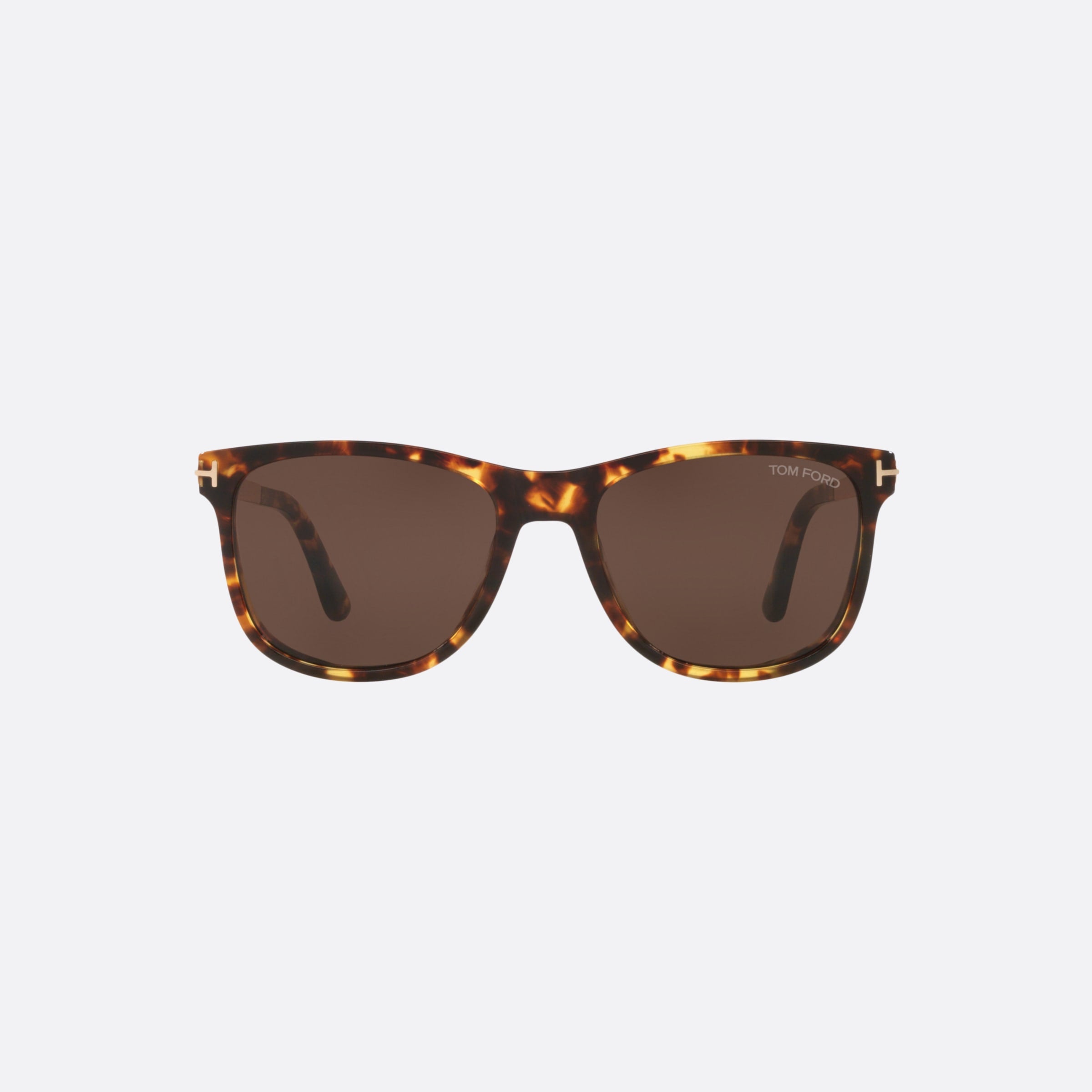 Tom 53mm Ford Sinatra 52e Havana Square Men Sunglasses - Lifestyle Shot