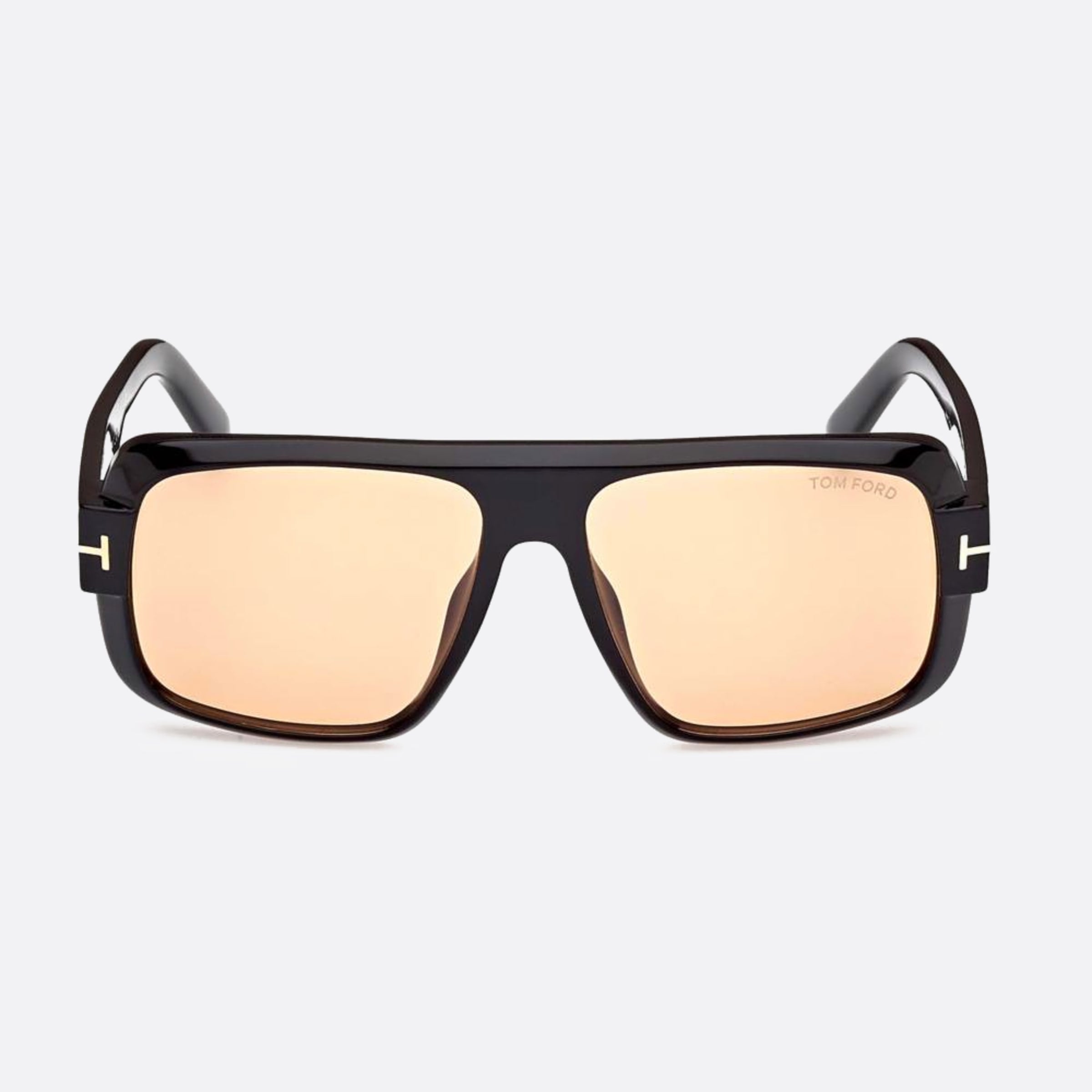 Tom 58mm Ford Turner 01e Black Geometric Photochromic Men Sunglasses - Main View