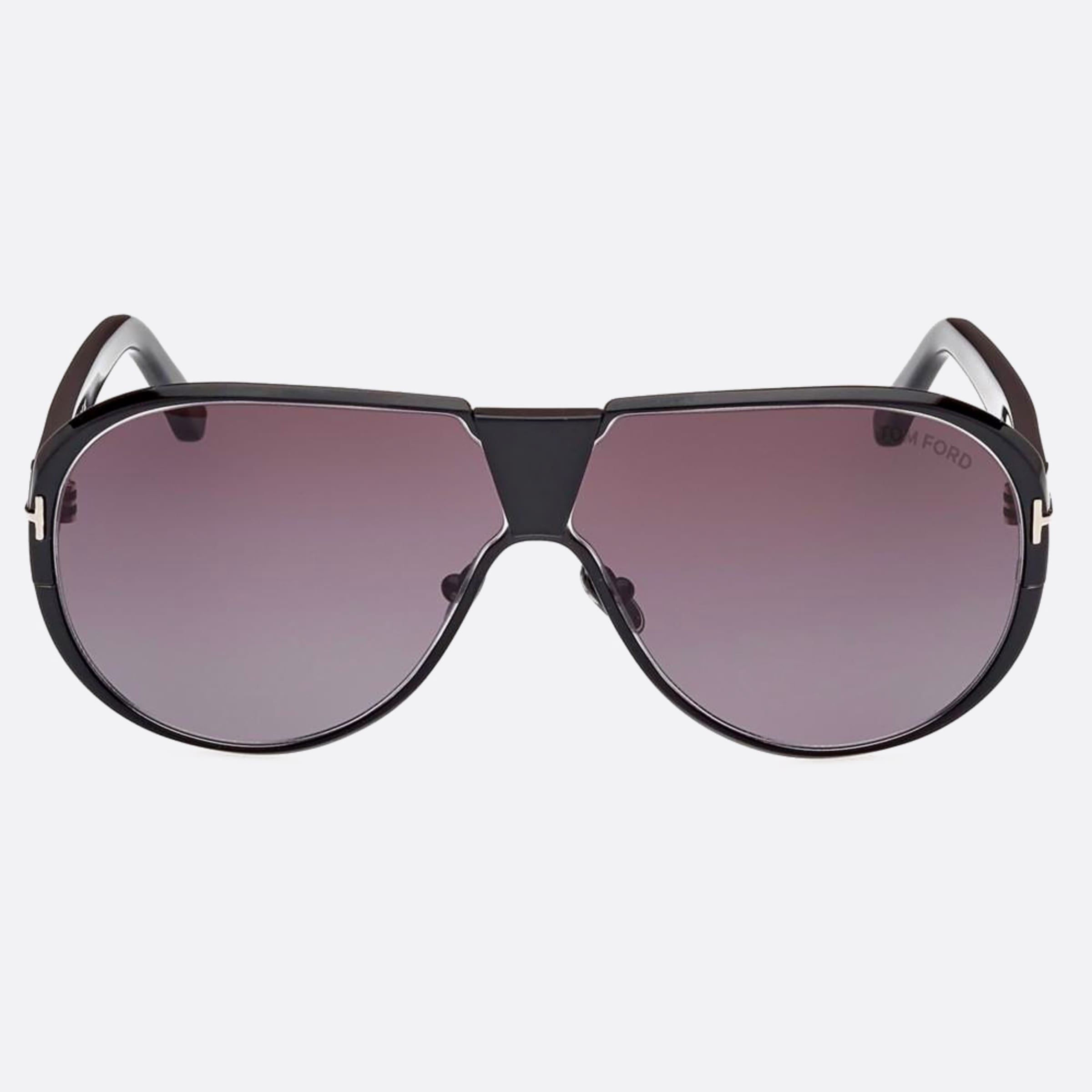 Tom 64mm Ford Vincenzo 01b Black Pilot Men Sunglasses - Main View