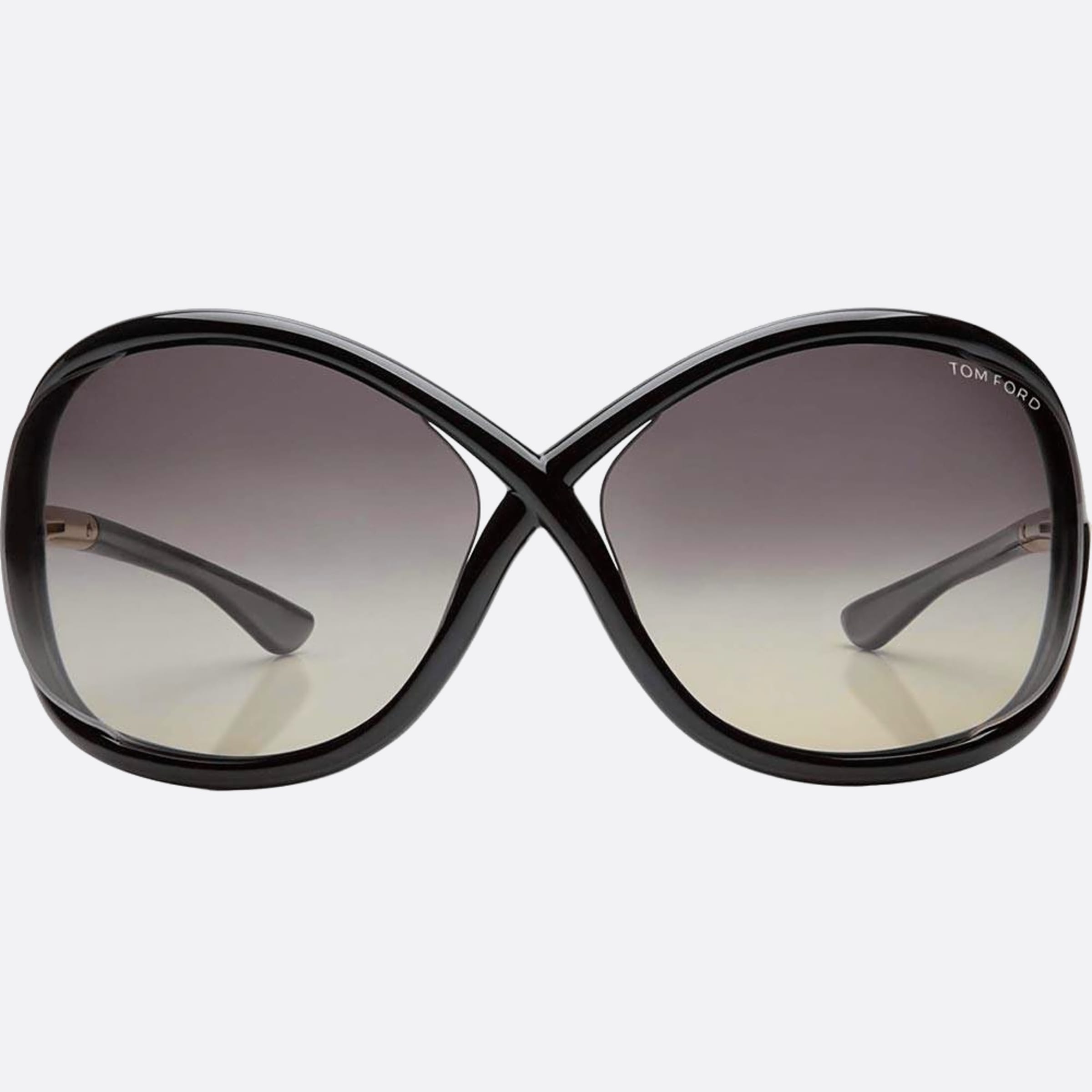 Tom 64mm Ford Whitney 01d Black Geometric Polarized Women Sunglasses - Main View
