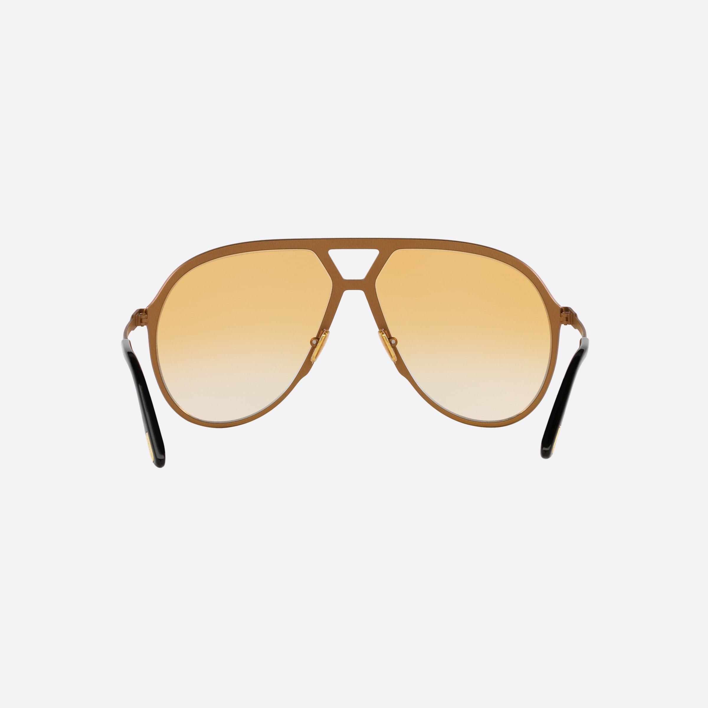 Tom 64mm Ford Xavier 30f Gold Pilot Men Sunglasses - Side View