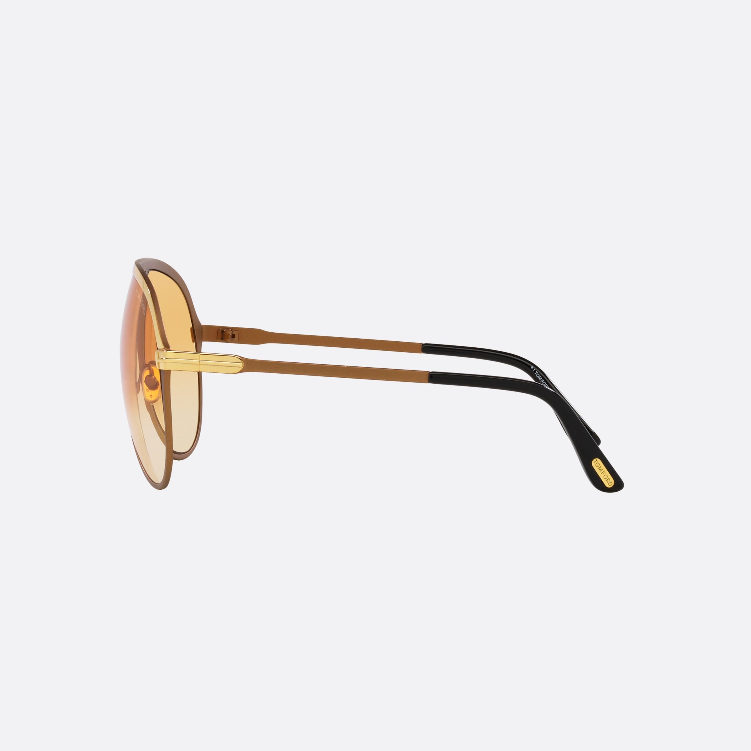 Tom 64mm Ford Xavier 30f Gold Pilot Men Sunglasses - Detail View