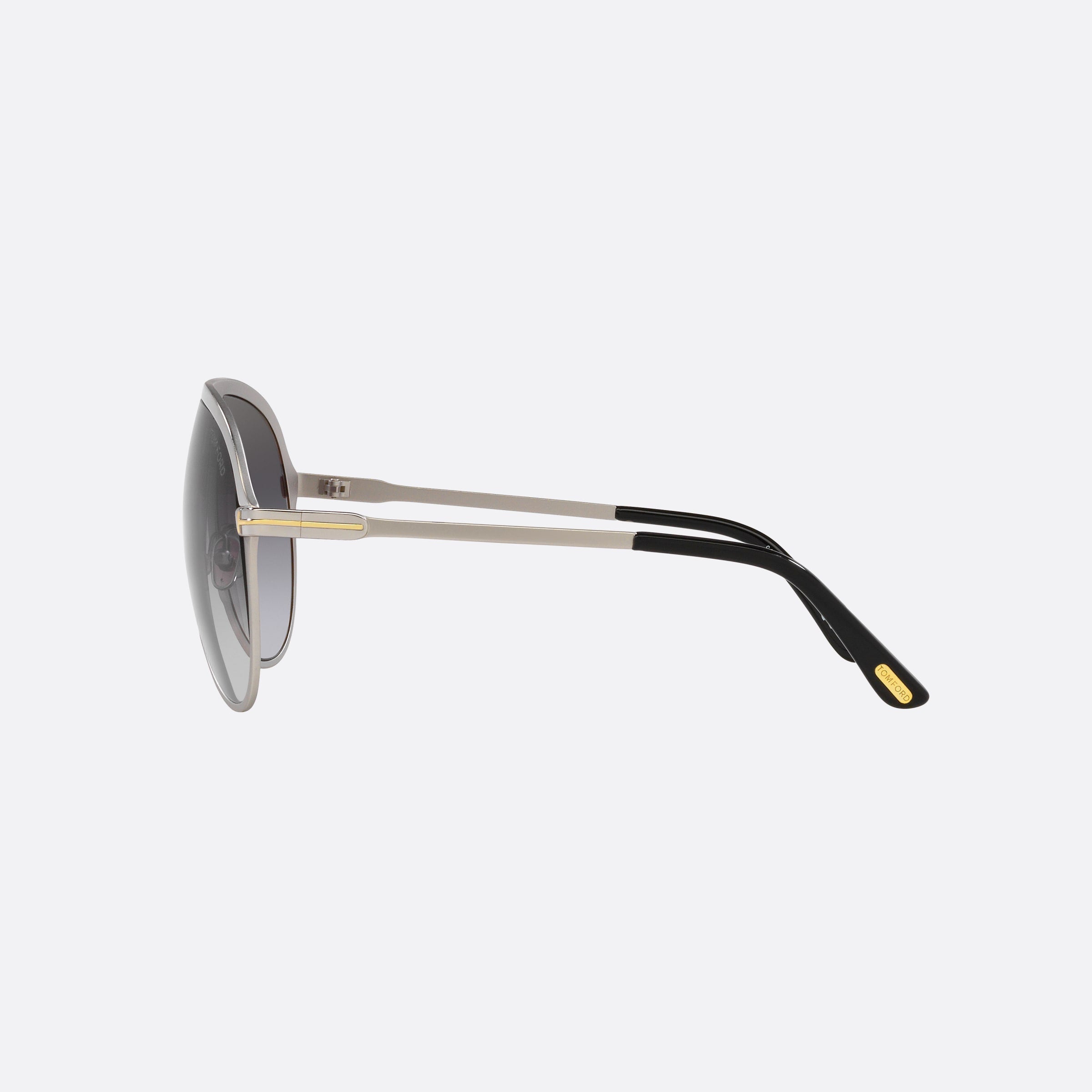 Tom 64mm Ford Xavier Silver Pilot Men Sunglasses - Detail View