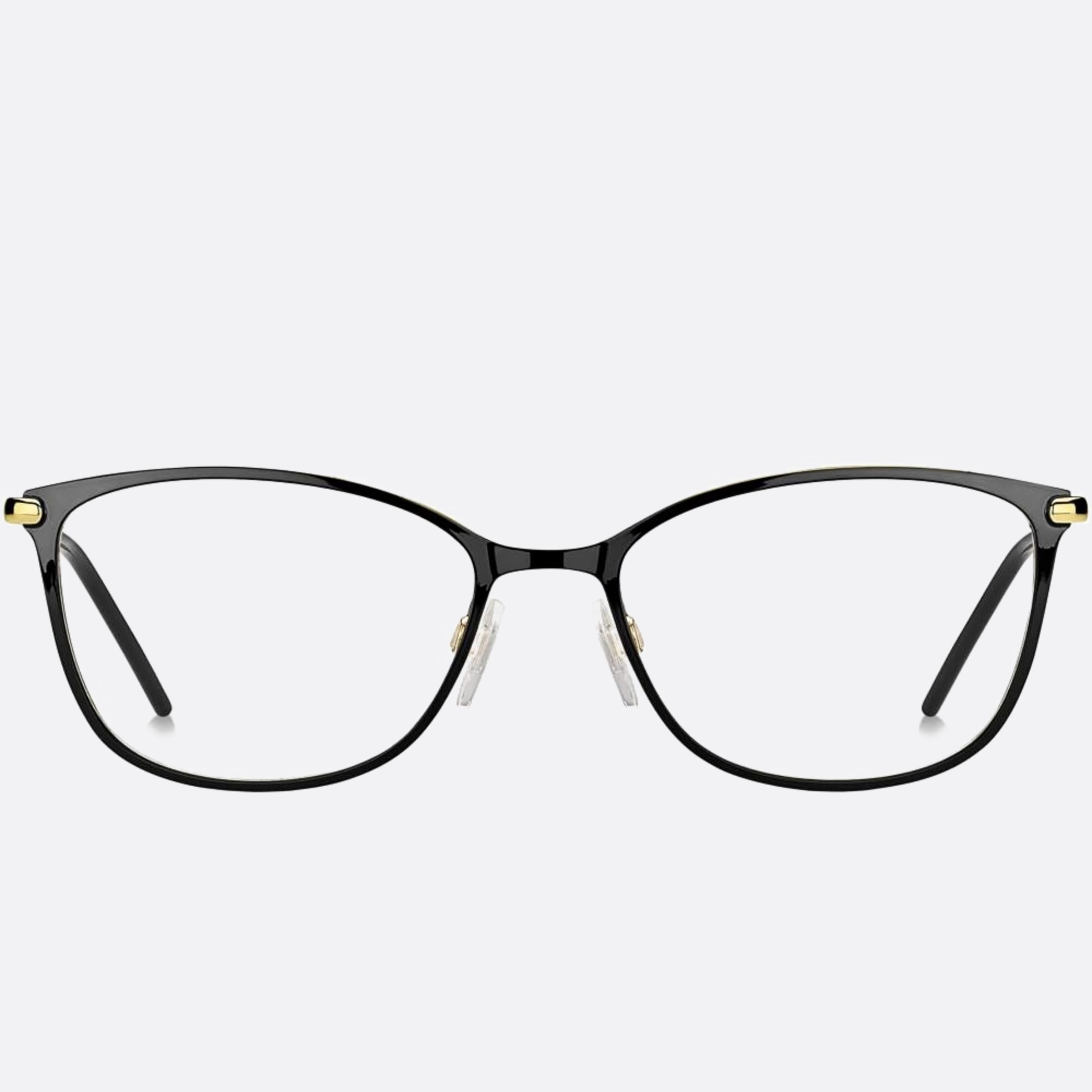 Tommy 53mm Hilfiger 2m2 Black Geometric Women Eyeglasses - Main View