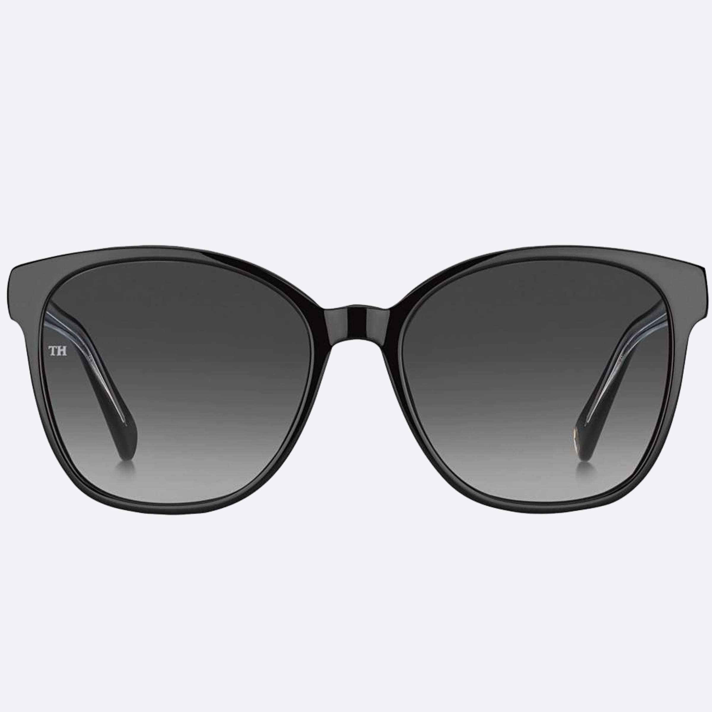 Tommy 55mm Hilfiger Black Squared Women Sunglasses - Main View