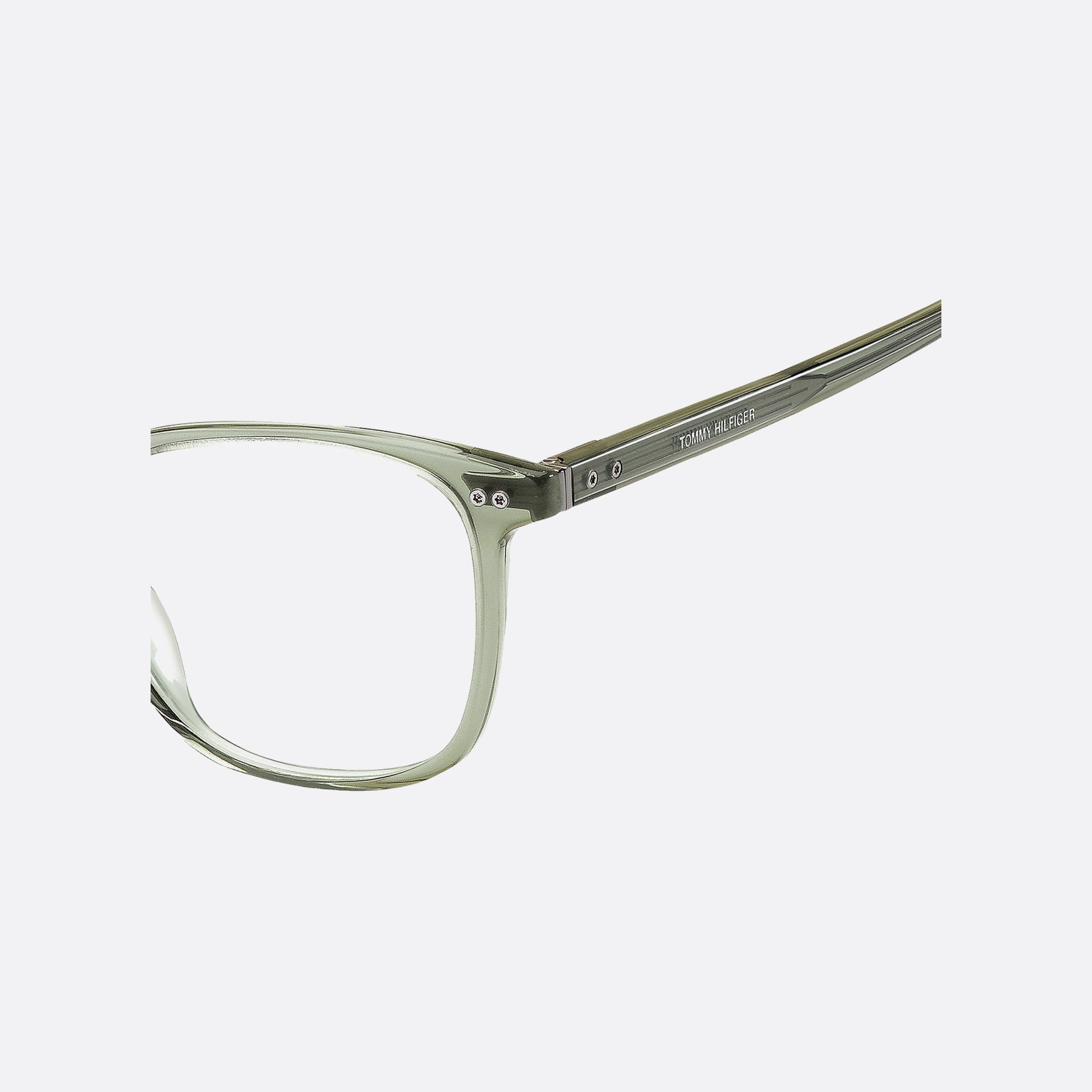 Tommy 51mm Hilfiger 6cr Green Geometric Men Eyeglasses - Lifestyle Shot