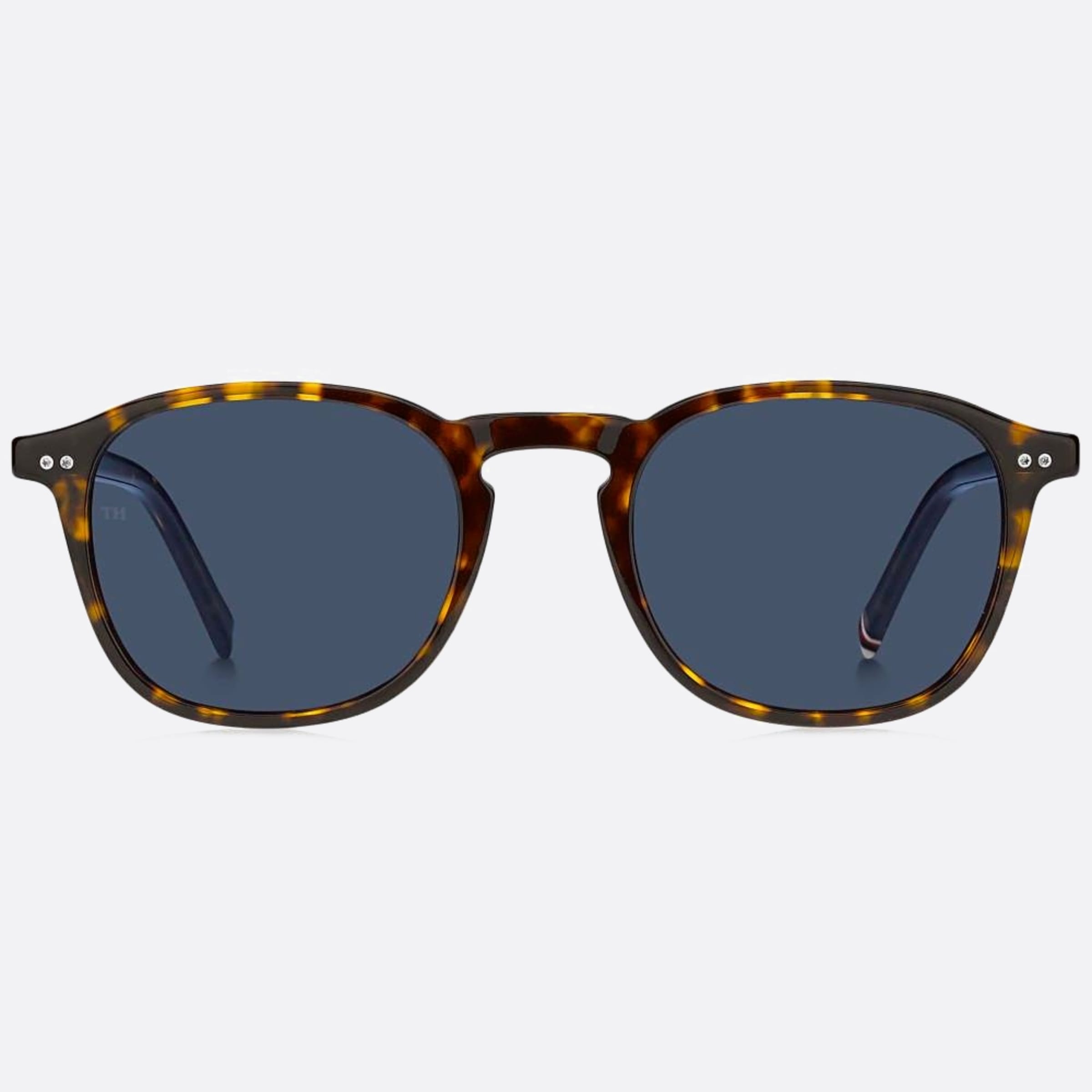 Tommy 51mm Hilfiger Havana Visor Men Sunglasses - Main View