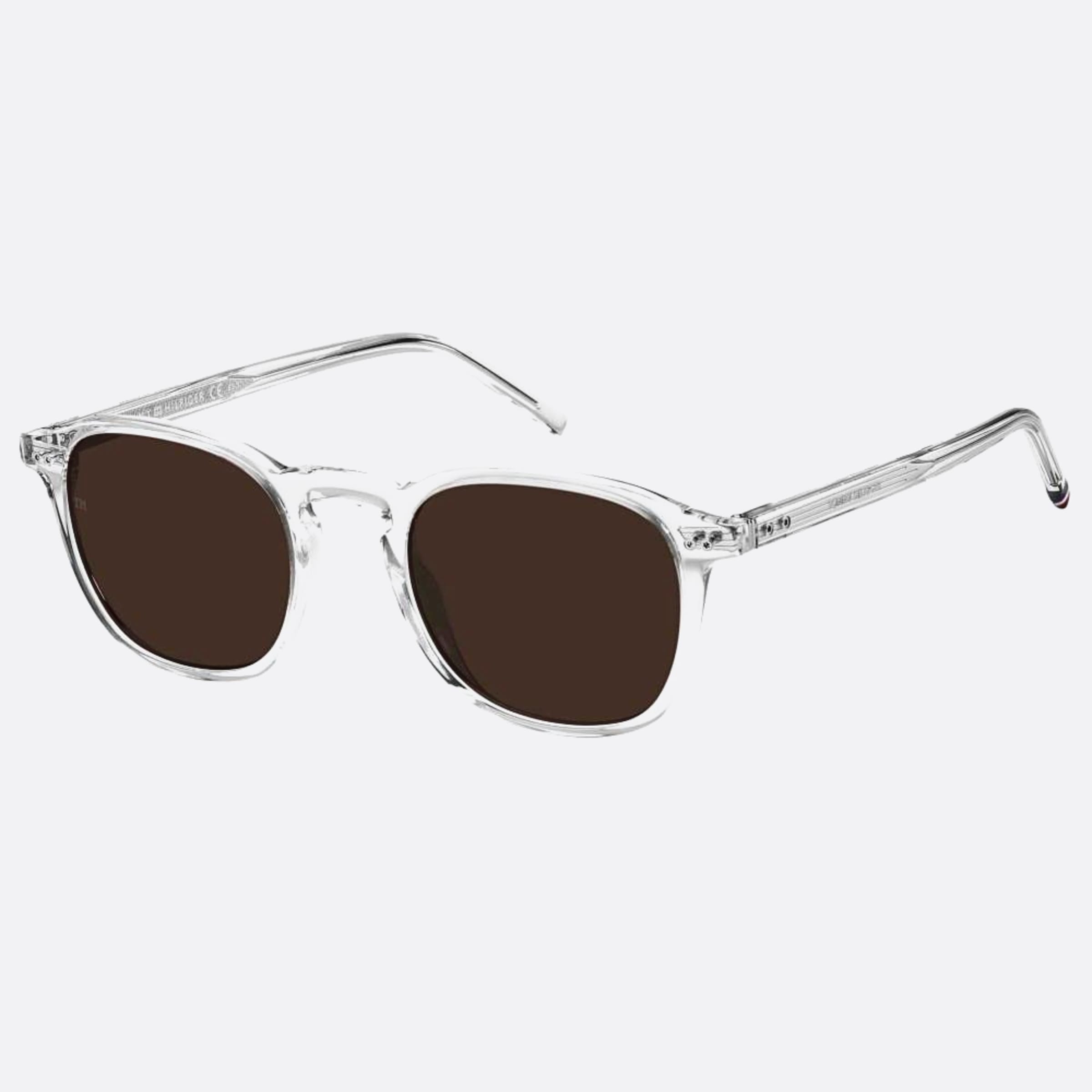 Tommy 51mm Hilfiger Transparent Visor Men Sunglasses - Side View