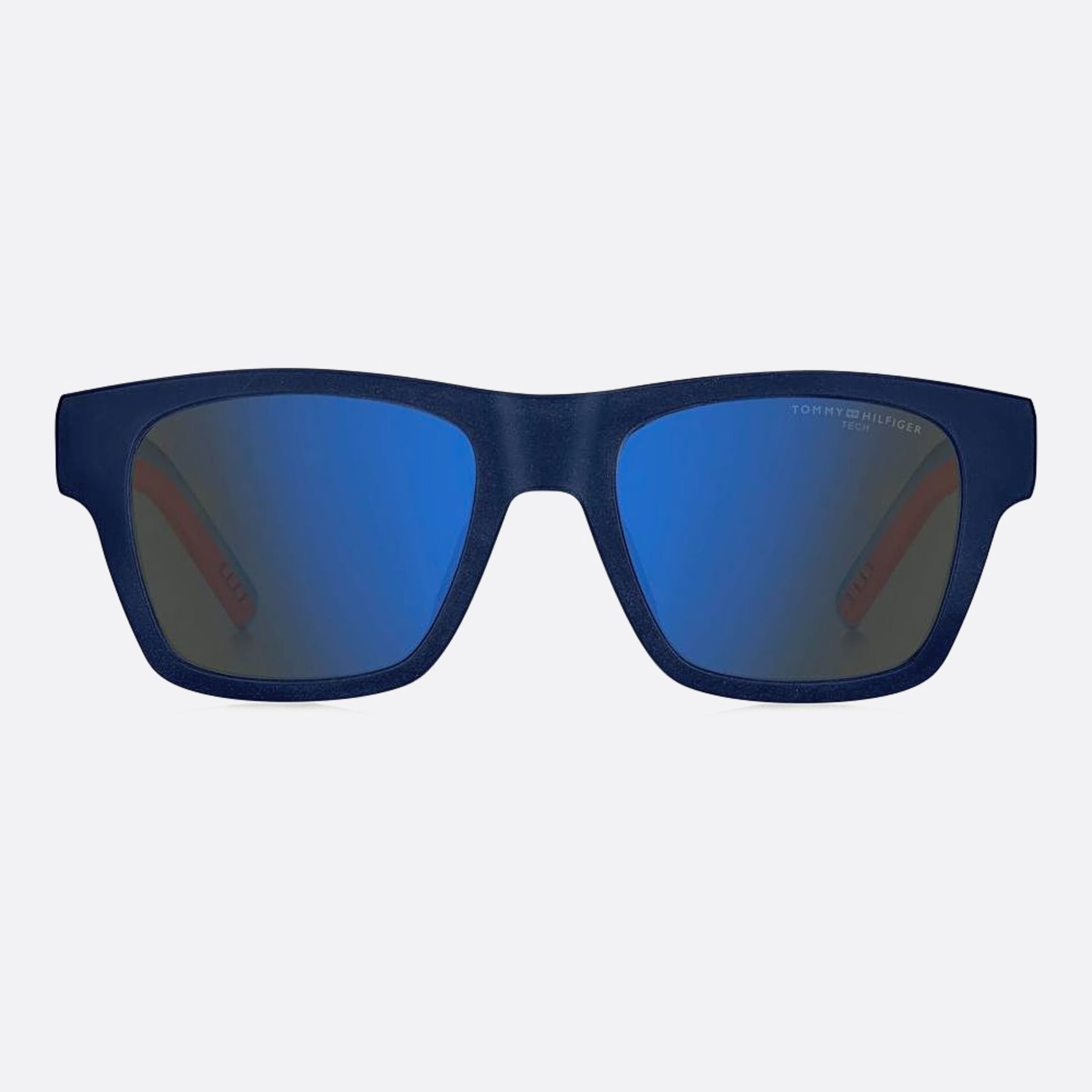 Tommy 51mm Hilfiger Fll Blue Squared Men Sunglasses - Main View