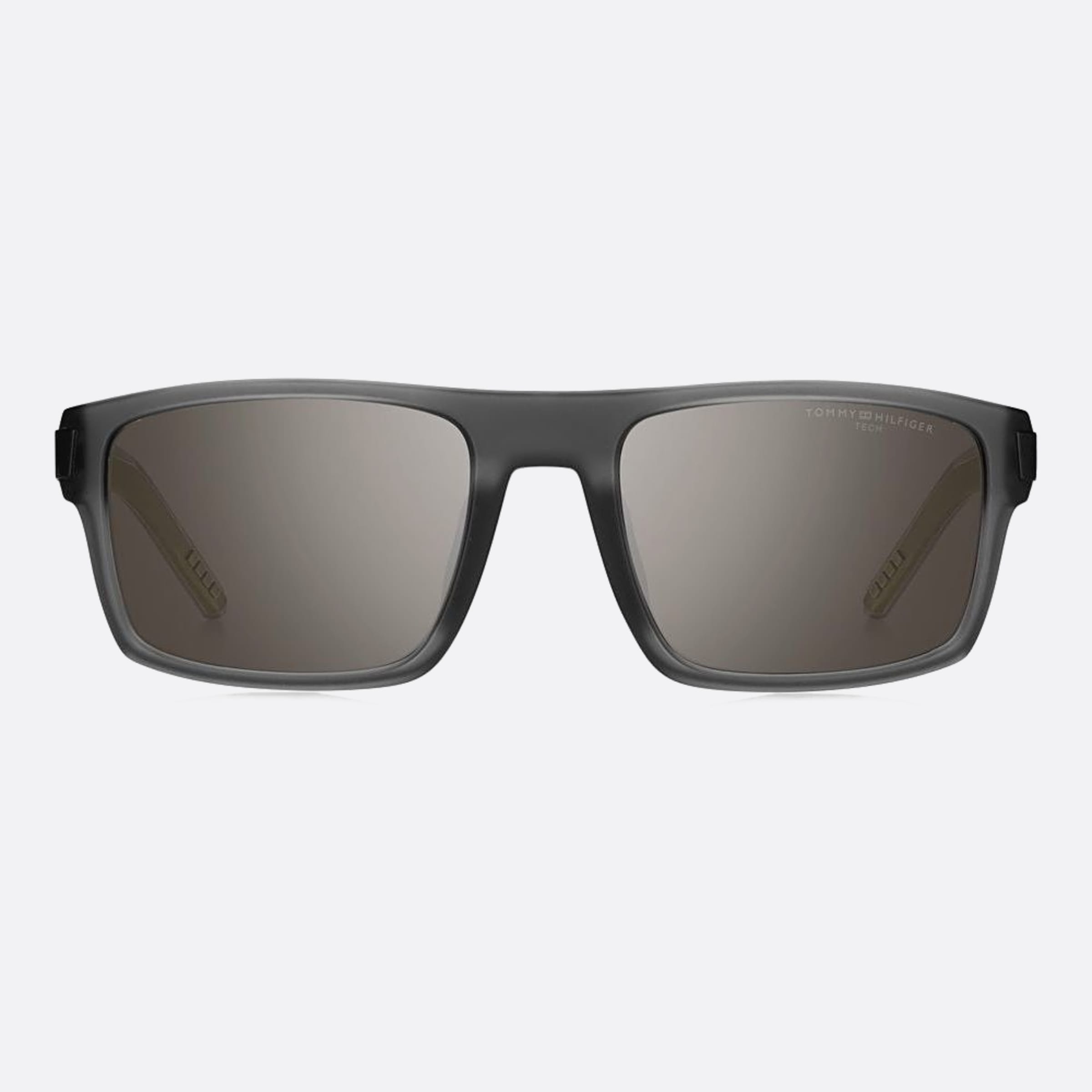 Tommy 55mm Hilfiger Fre Grey Squared Men Sunglasses - Main View