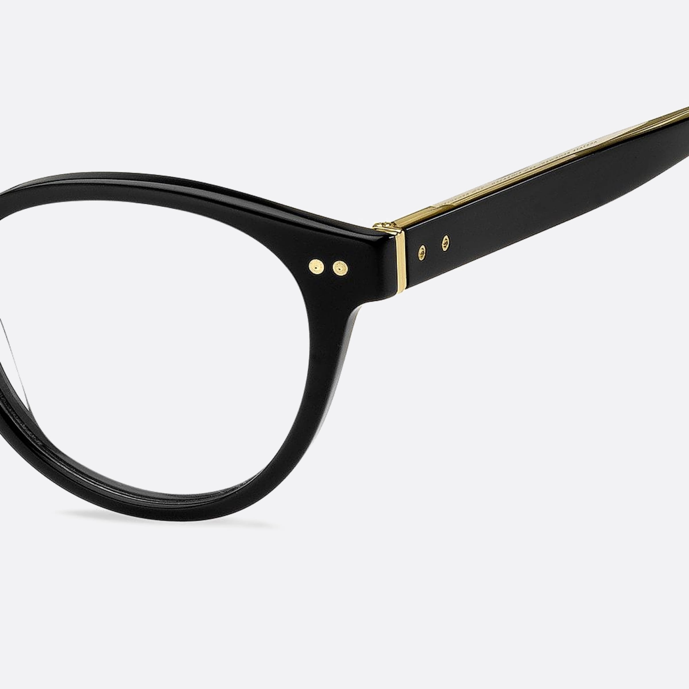 Tommy 50mm Hilfiger Black Squared Men Eyeglasses - Lifestyle Shot