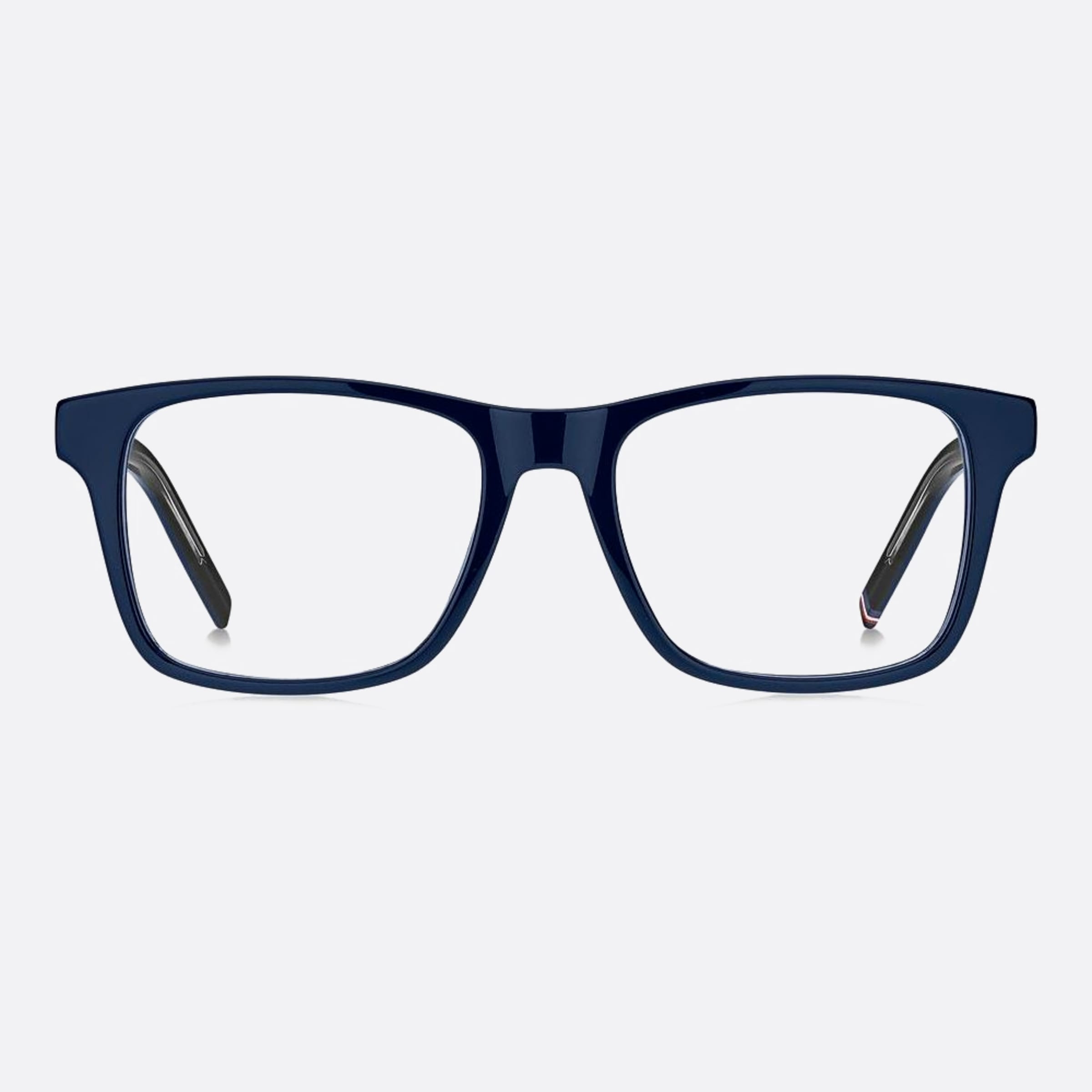 Tommy 52mm Hilfiger Pjp Blue Squared Men Eyeglasses - Main View
