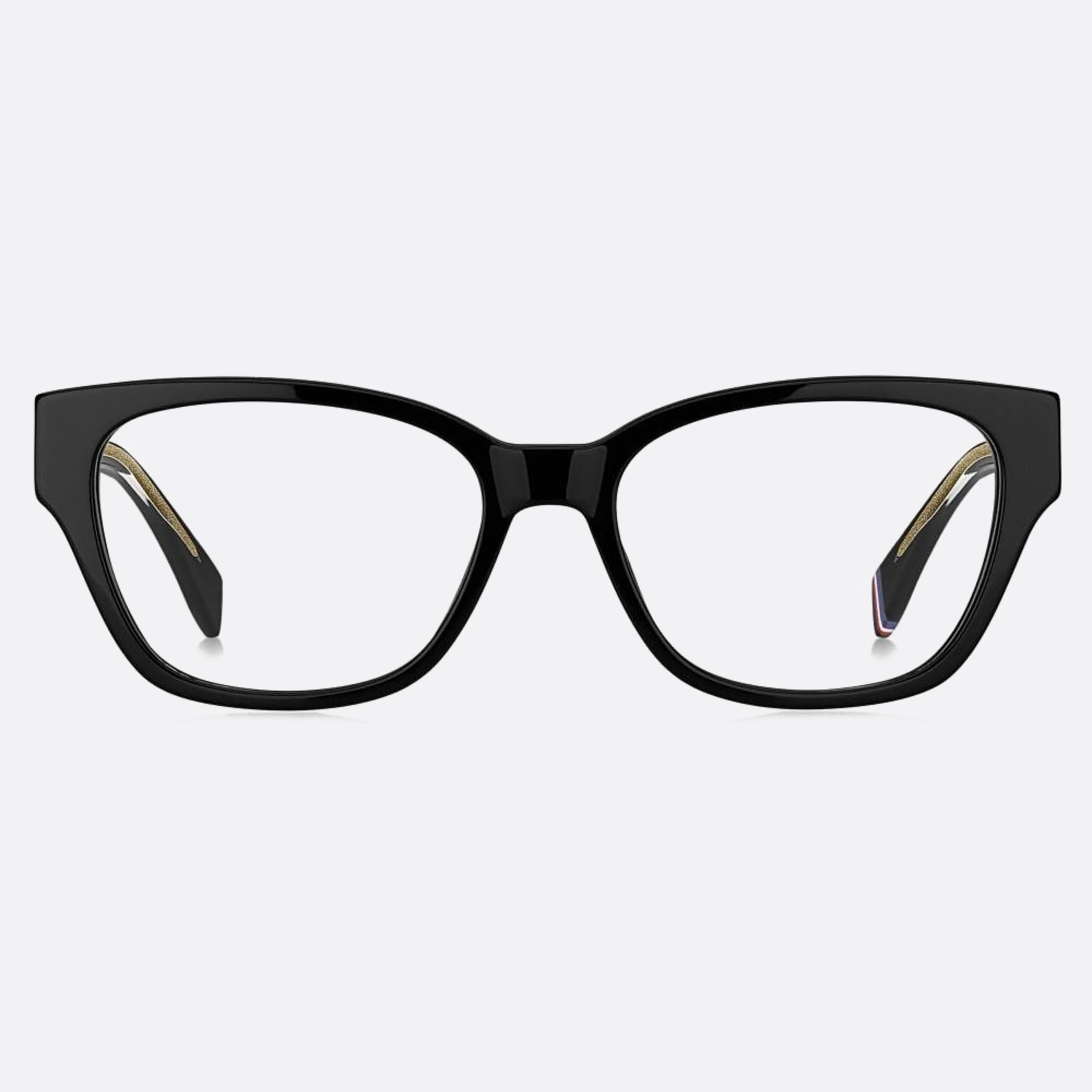 Tommy 52mm Hilfiger Black Butterfly Women Eyeglasses - Main View