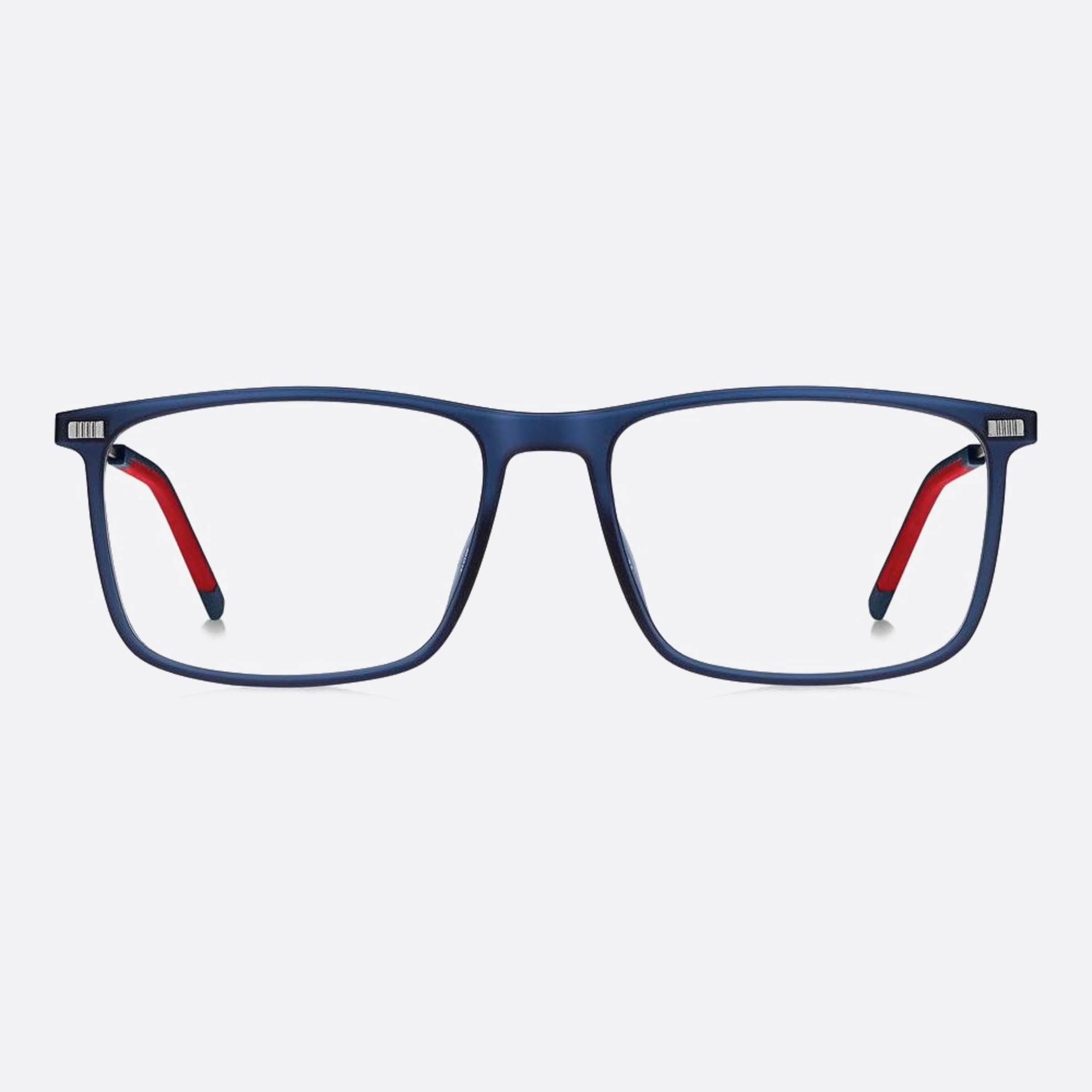 Tommy 56mm Hilfiger Fll Blue Squared Men Eyeglasses - Main View