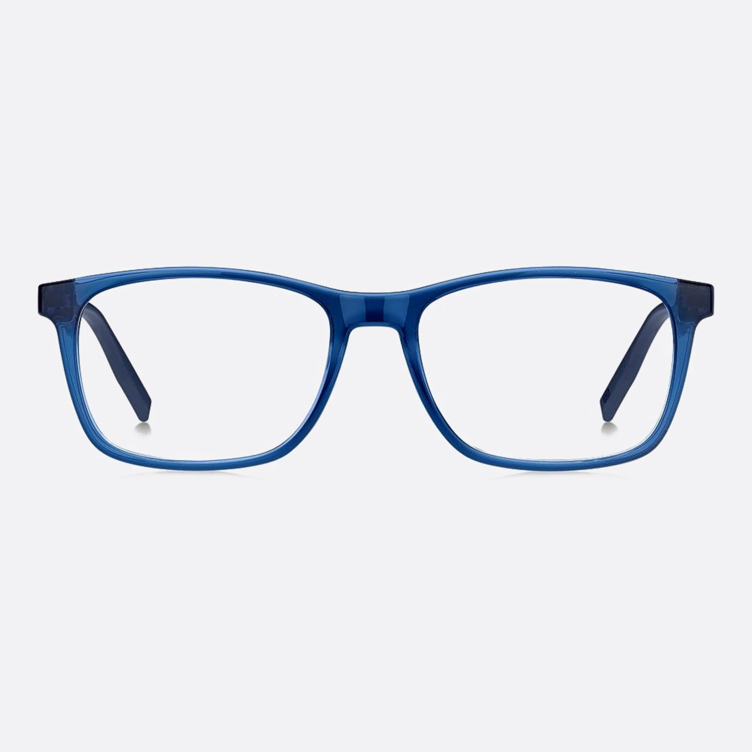Tommy 52mm Hilfiger Pjp Blue Squared Unisex Eyeglasses - Main View
