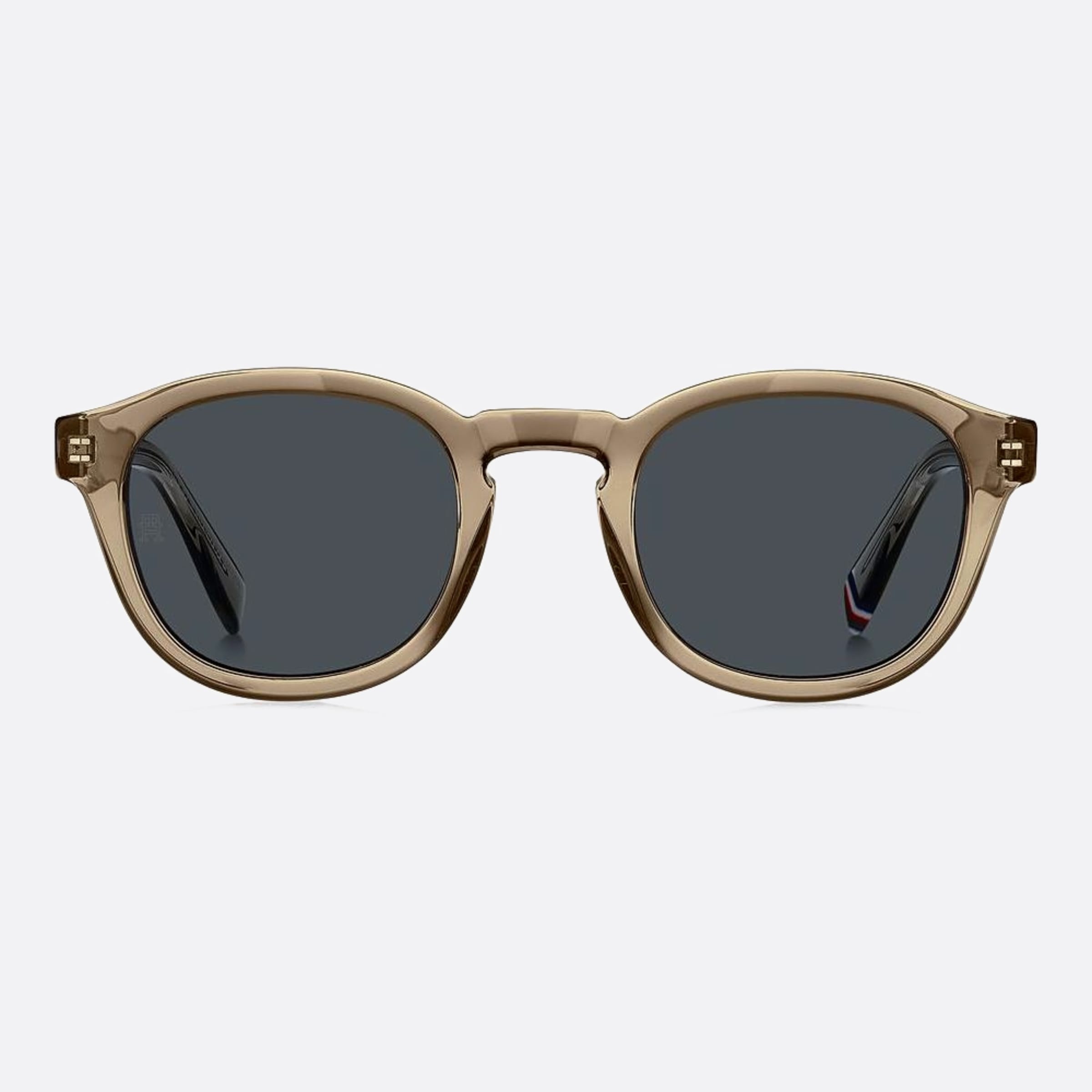 Tommy 49mm Hilfiger 10a Brown Squared Men Sunglasses - Main View