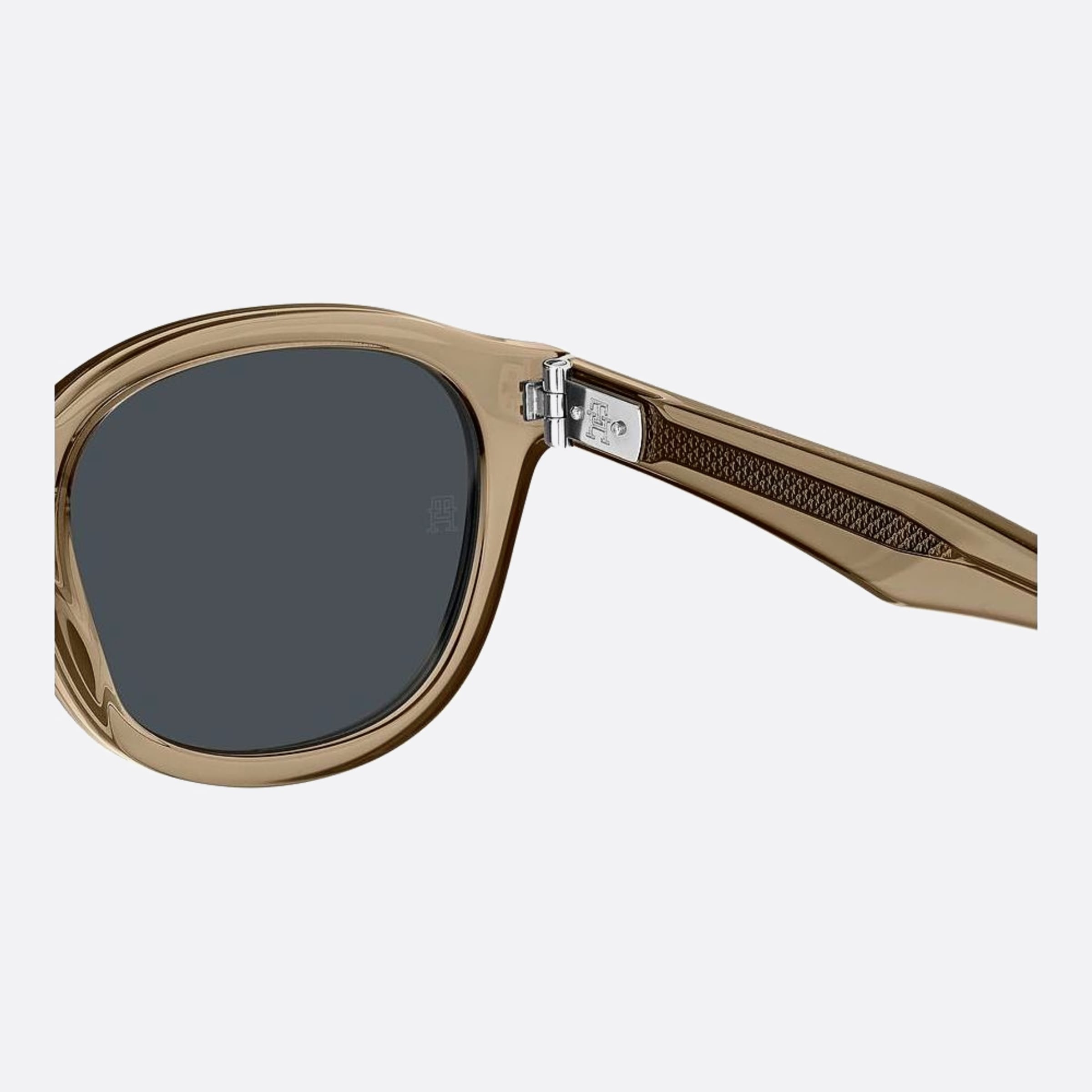 Tommy 49mm Hilfiger 10a Brown Squared Men Sunglasses - Additional Angle