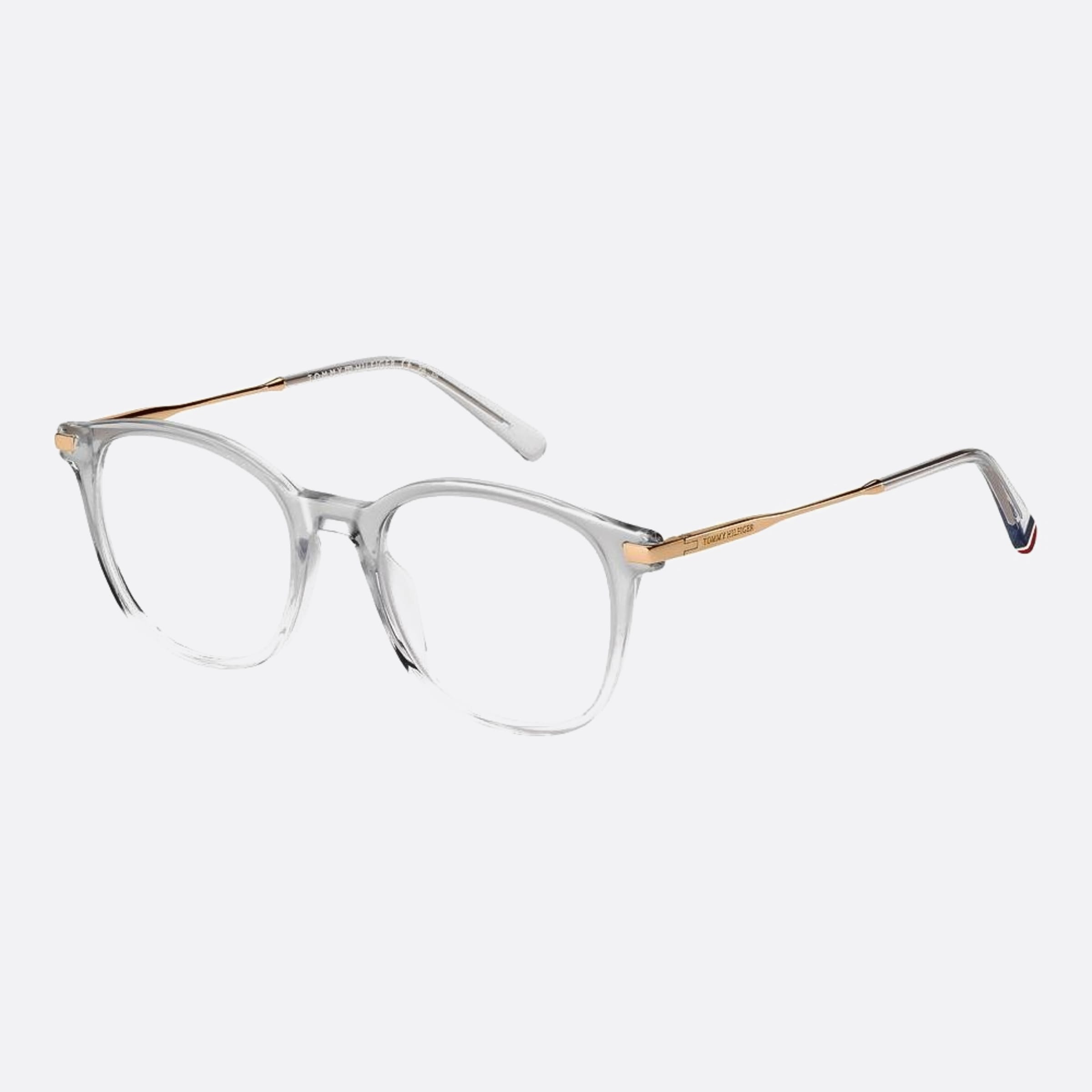 Tommy 50mm Hilfiger Fs2 Grey Pilot Women Eyeglasses - Side View