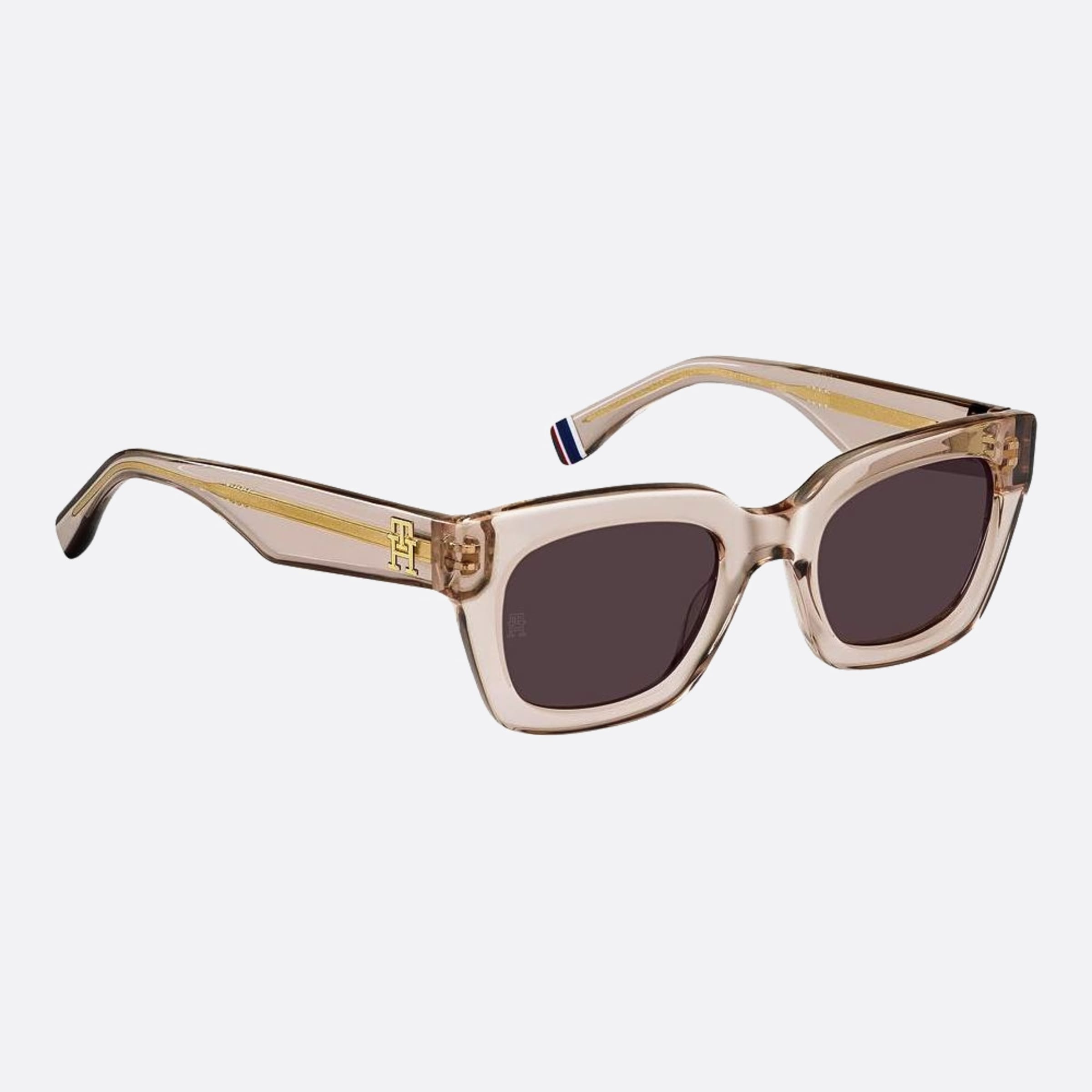 Tommy 51mm Hilfiger Fwm Pink Squared Women Sunglasses - Detail View